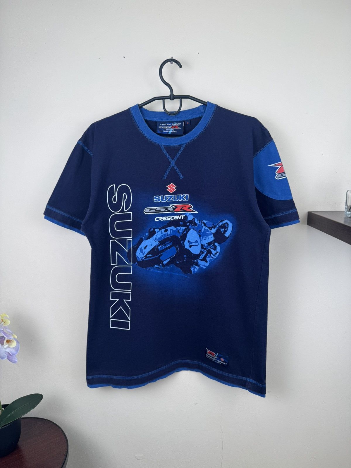 Other Vintage Suzuki T shirt GSXR Blue Motosport Racing M Biker Size US M / EU 48-50 / 2 - 3 Thumbnail