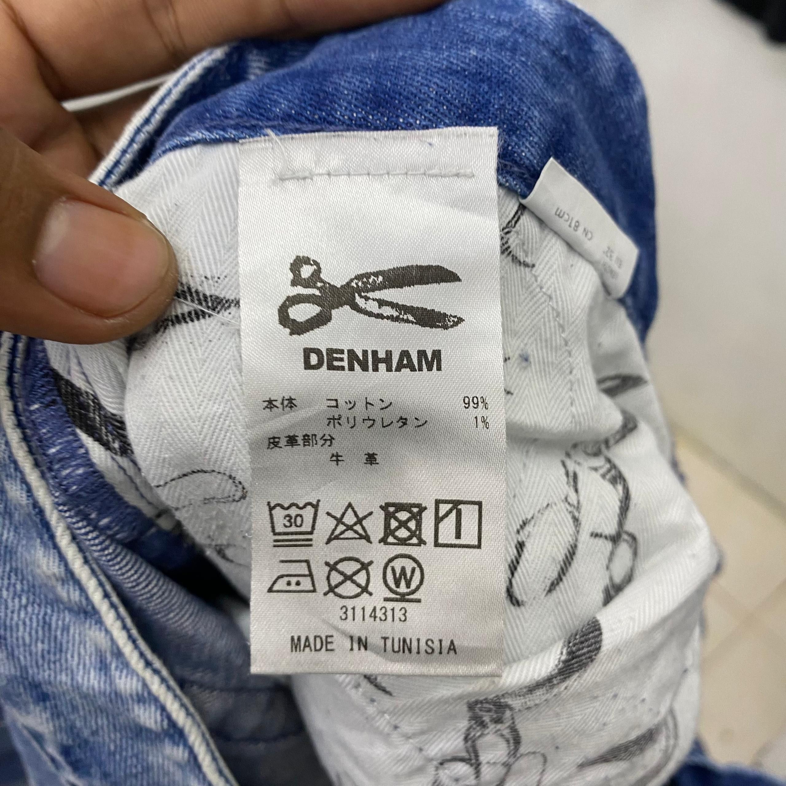 DENHAM 💥Best Offer💥Denham Slim Fit Distressed Denim Size US 31 - 19 Thumbnail