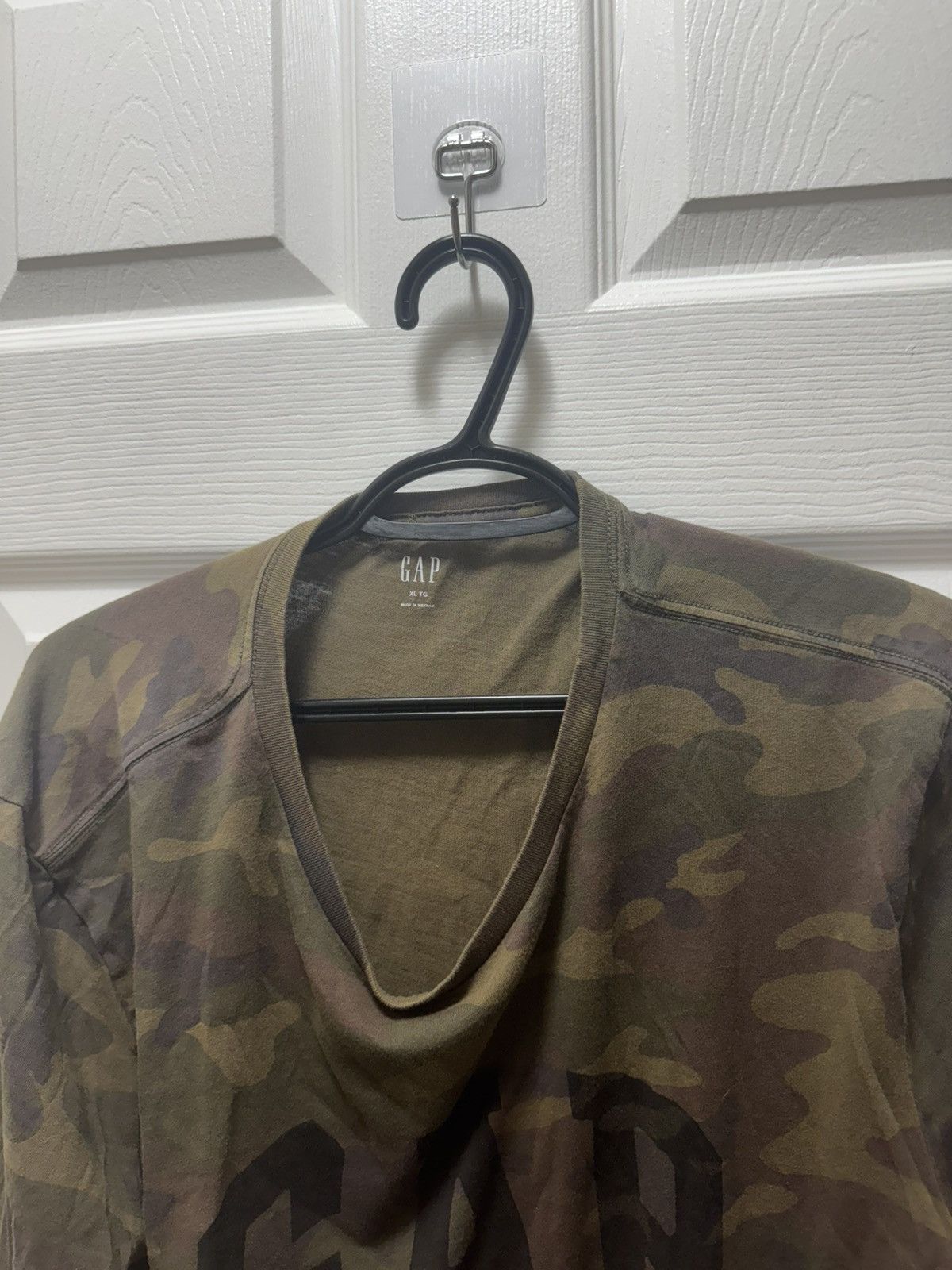 Gap Gap Vintage Camo RealTree Woodland Oversized Text Shirt Size US XL / EU 56 / 4 - 3 Thumbnail
