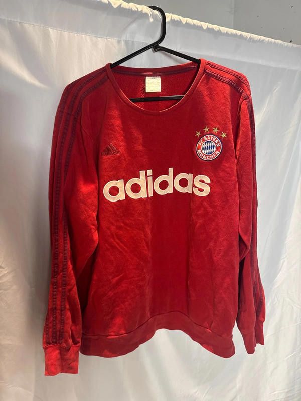 Adidas Adidas FC Bayern Munchen Sweatshirt Size US L / EU 52-54 / 3 - 3 Thumbnail