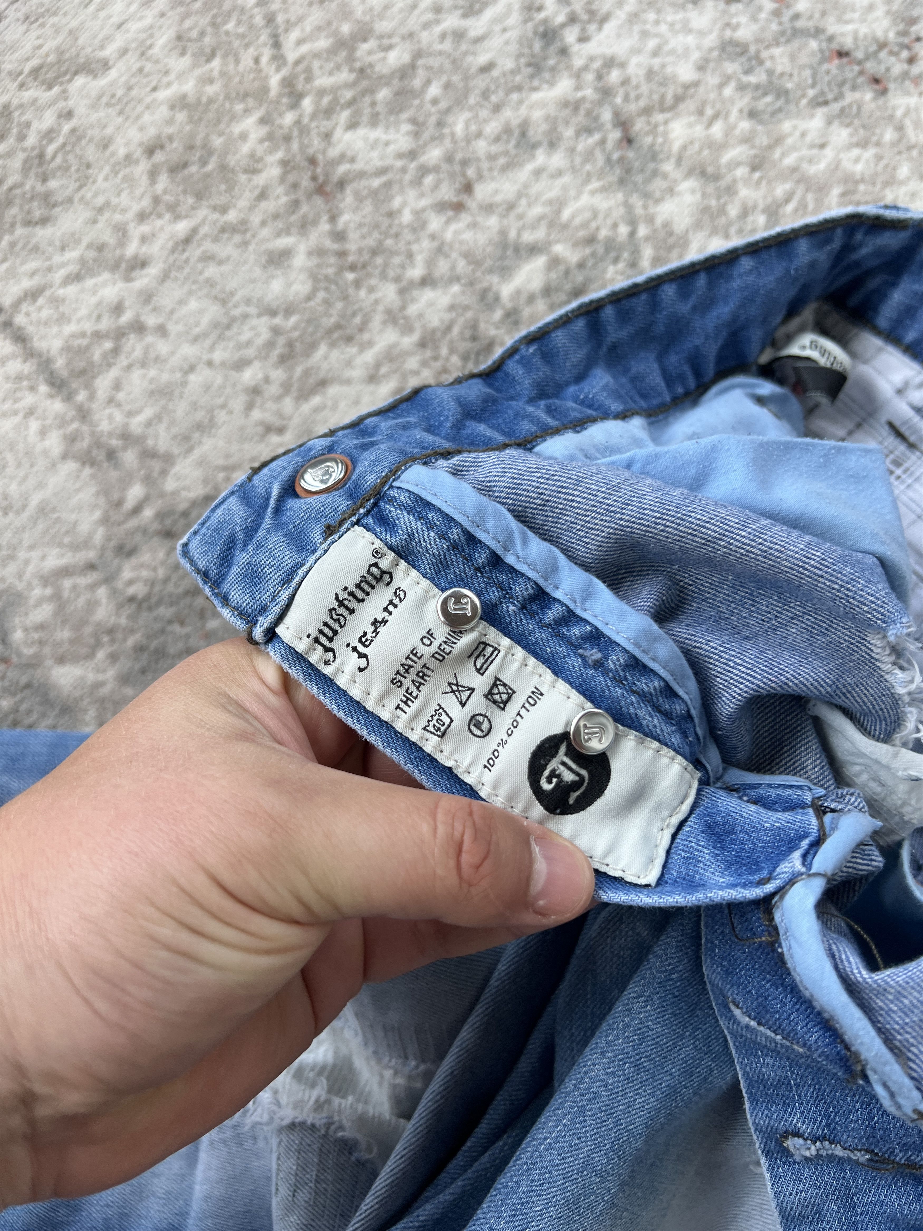 Japanese Brand Justing Limited Edition Jeans Size US 29 - 7 Thumbnail