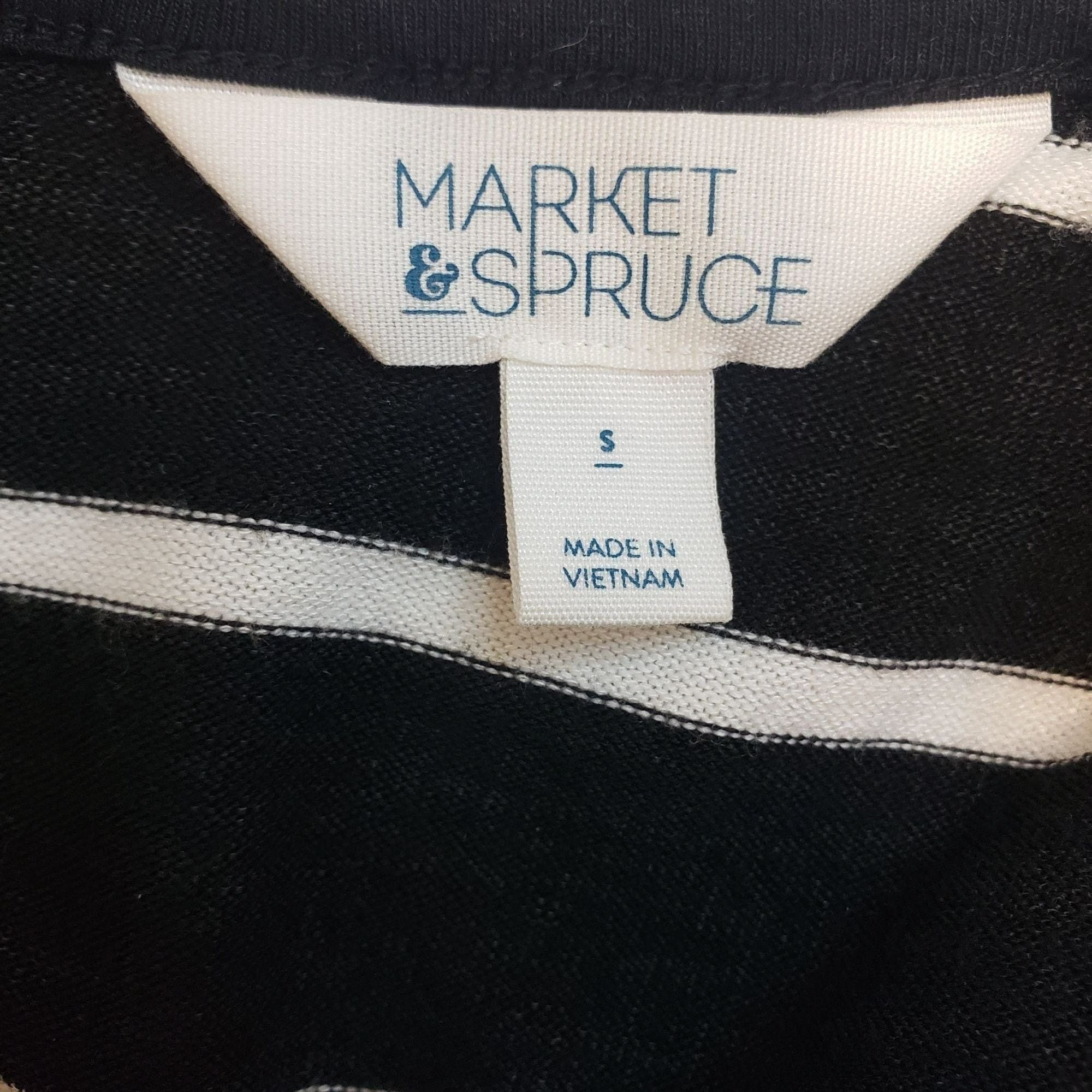 Market Market & Spruce Britta Striped T-Shirt Mini Dress Size Small Size S / US 4 / IT 40 - 3 Thumbnail