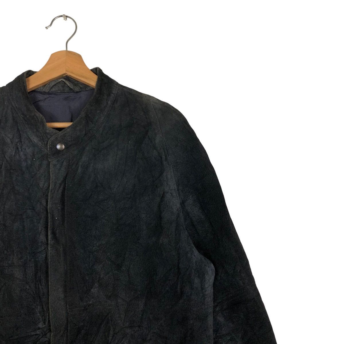 Genuine Leather Vintage Pig Skin Genuine Leather Jacket England Issey Miyake Size US L / EU 52-54 / 3 - 6 Thumbnail