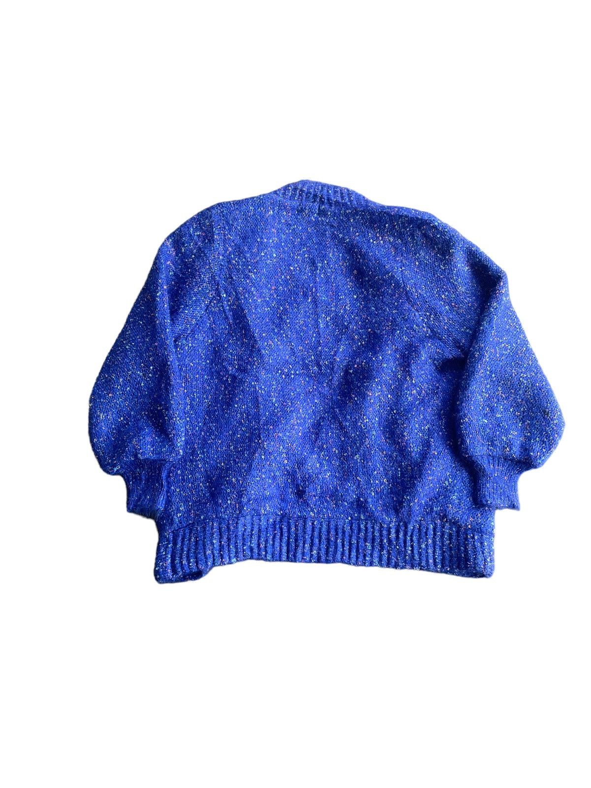 Vintage Vintage Mohair Bel Sogno Art Knit Jacket Size M / US 6-8 / IT 42-44 - 6 Thumbnail