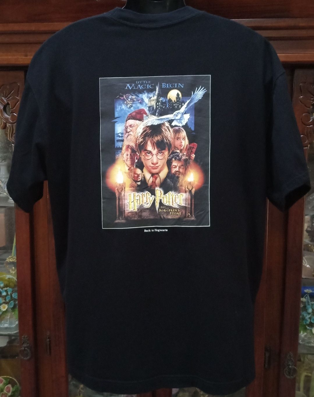Vintage Harry Potter and the Sorcerer's Stone T-shirt Size US XL / EU 56 / 4 - 1 Thumbnail
