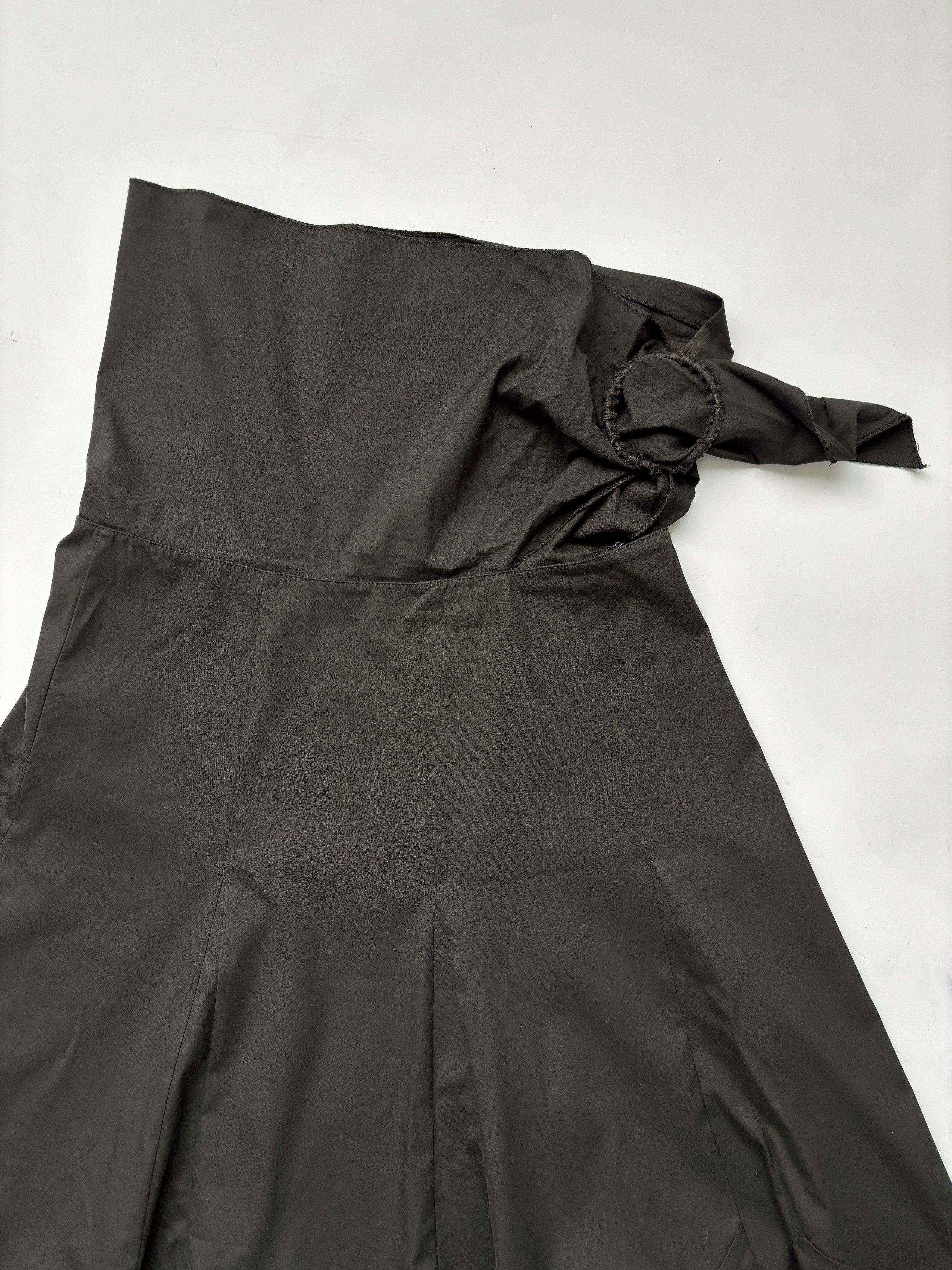 ⚡️QUICK SALE⚡️Prada Black Skirt with Round Buckle