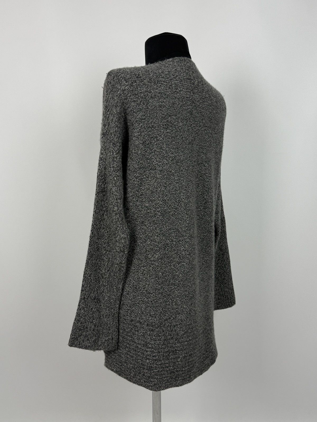 Vintage Eudon Choi EC2 London Grey Melange Knit Tunic Sweater Size S / US 4 / IT 40 - 3 Thumbnail