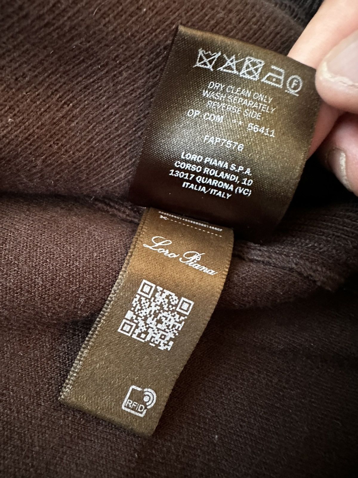 Loro Piana Loro piana whitney cotton blend bomber jacket Size US S / EU 44-46 / 1 - 14 Thumbnail
