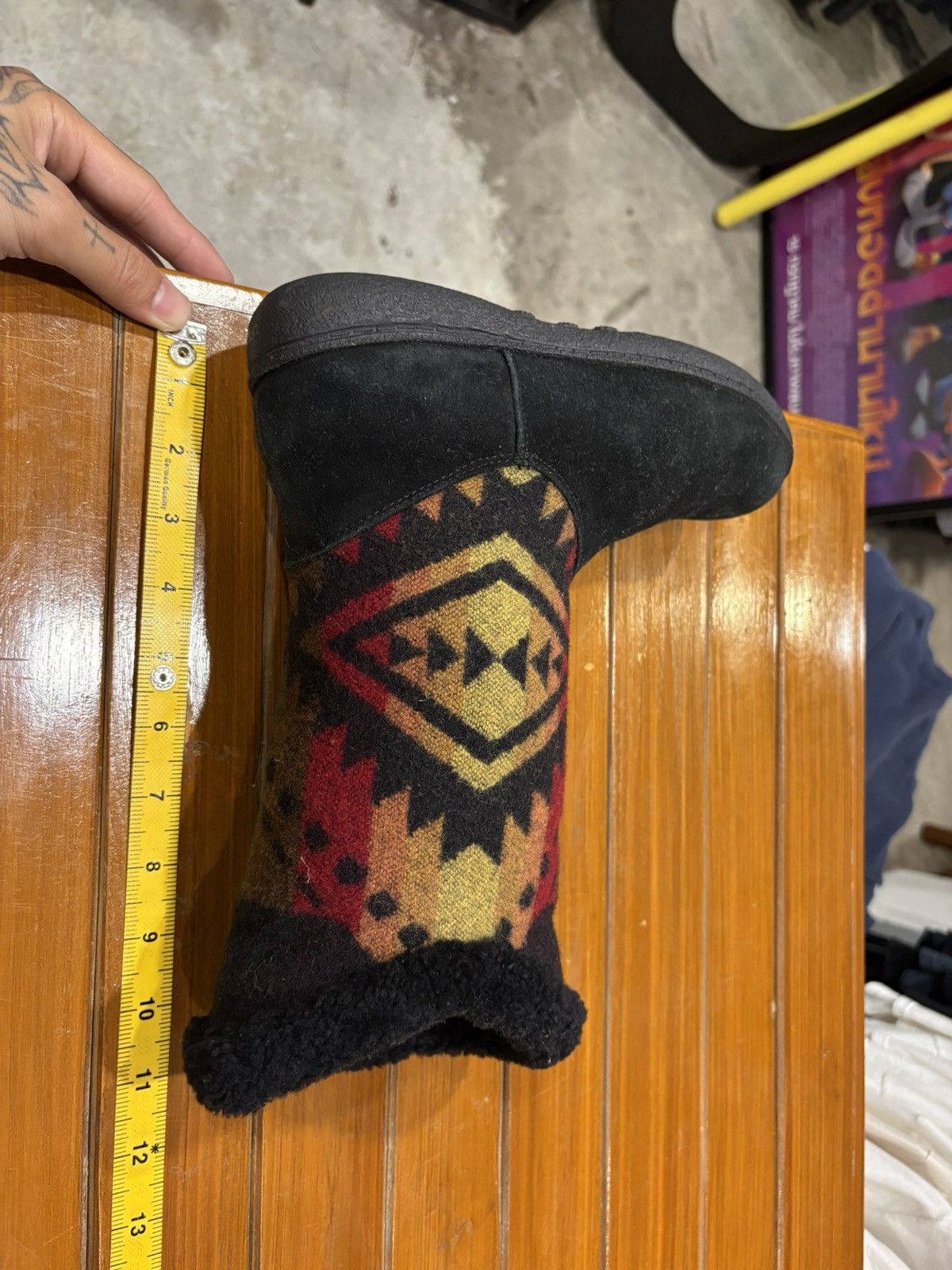 Pendleton Pendleton Navajo Pattern Shearling-Lined Boots Size US 7 / IT 37 - 8 Thumbnail