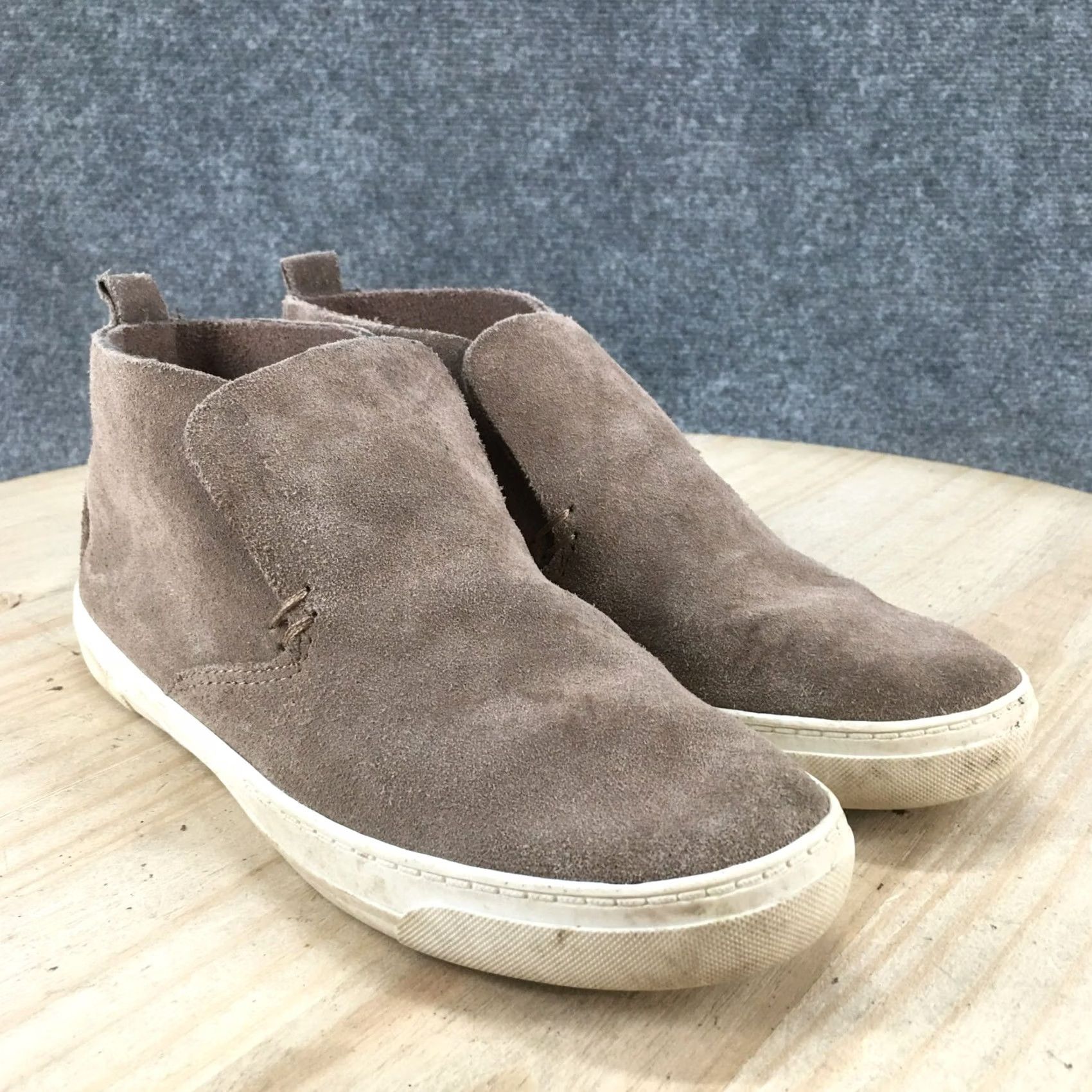 Dolce Vita DV Dolce Vita Boots Womens 6.5 Ankle Booties Brown Leather Pull On Almond Toe Size US 7 / IT 37 - 4 Thumbnail