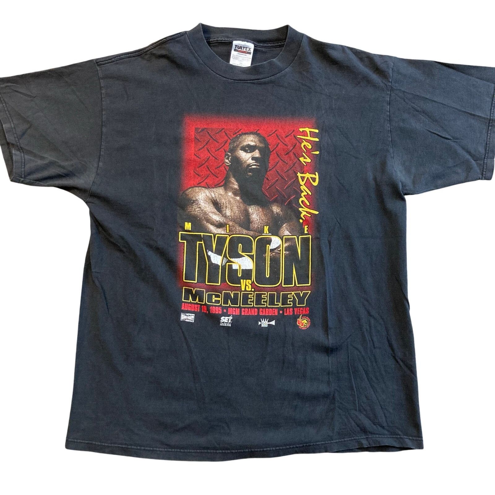 Mike store Tyson Vs Mcneeley Vintage 1995 Promo T Shirt