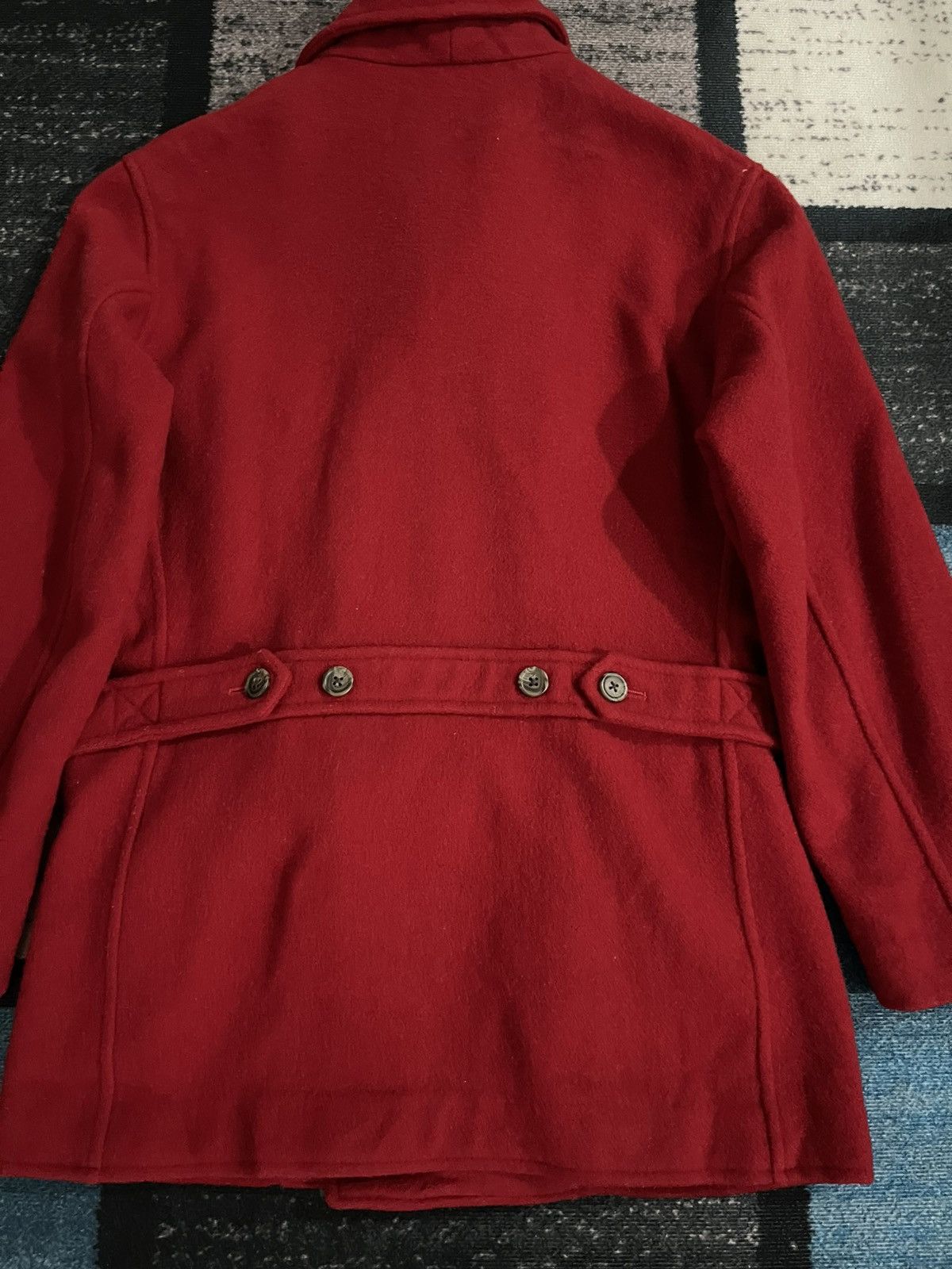 Lauren Ralph Lauren × Ralph Lauren Lauren Ralph Lauren Trench Coat Wool Jacket Size M / US 6-8 / IT 42-44 - 9 Thumbnail