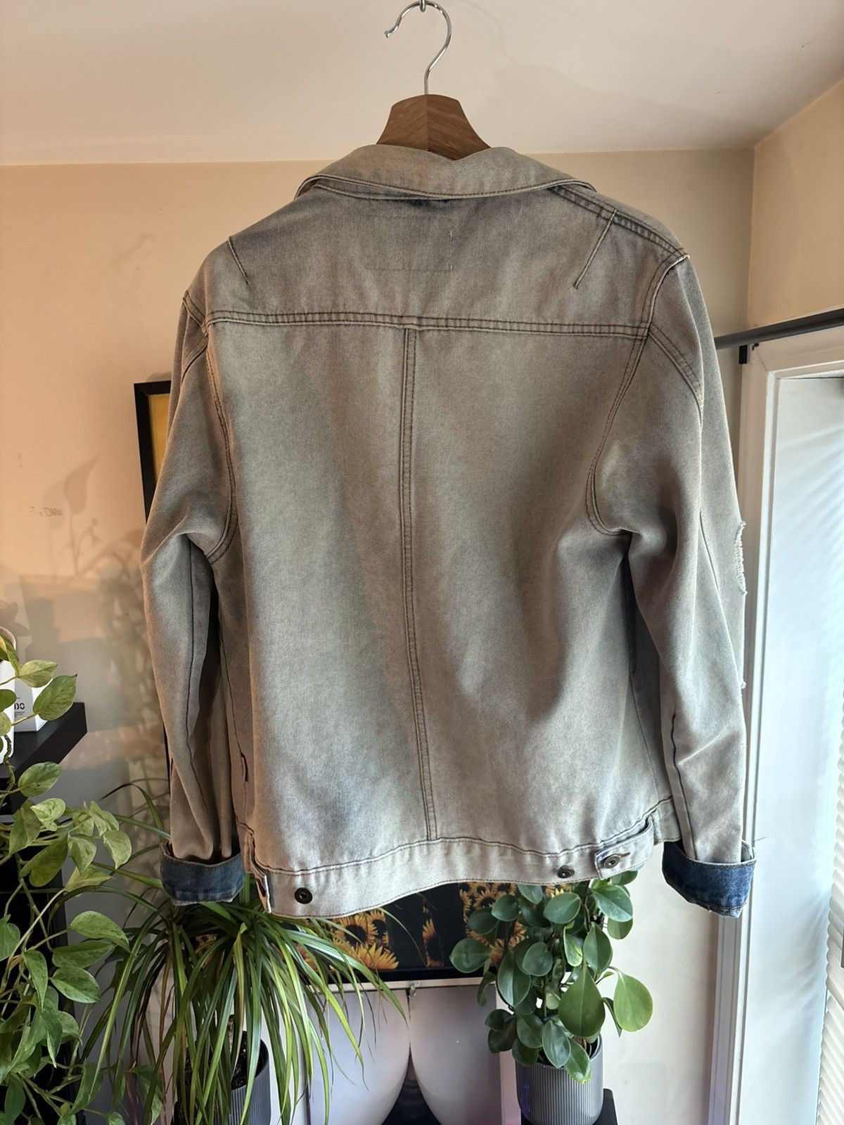 Vintage Vintage Brooklyn clothing distressed denim jacket Size US M / EU 48-50 / 2 - 2 Thumbnail