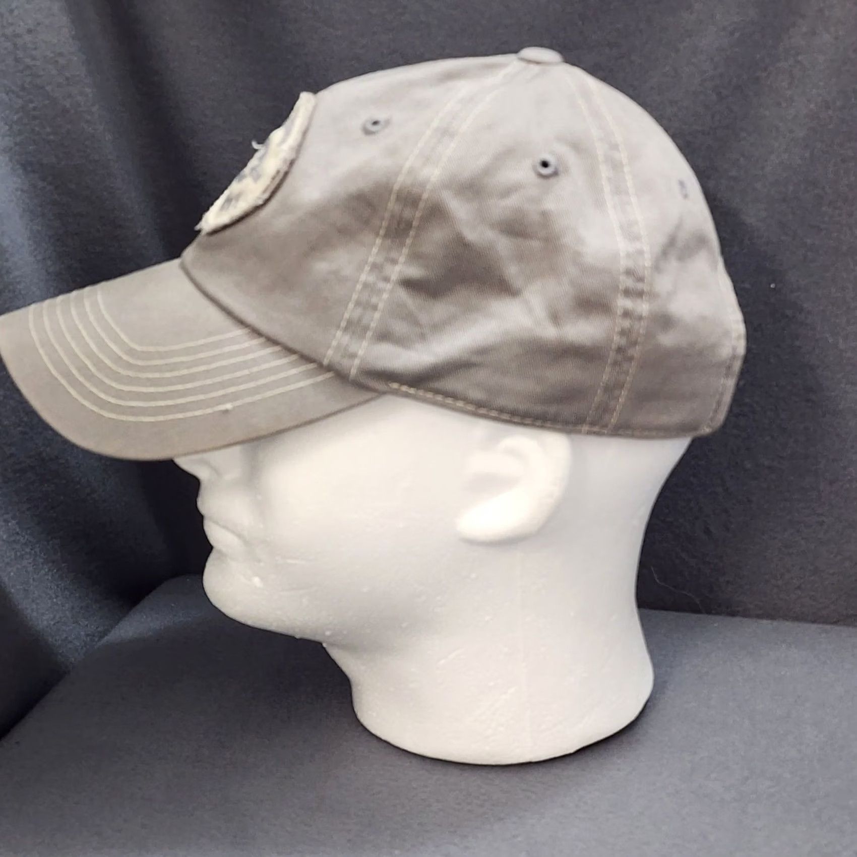 Vintage Ohio State Buckeyes Hat Fan 1 Gray OSU Cap Adjustable Strapback Mens Size ONE SIZE - 5 Thumbnail