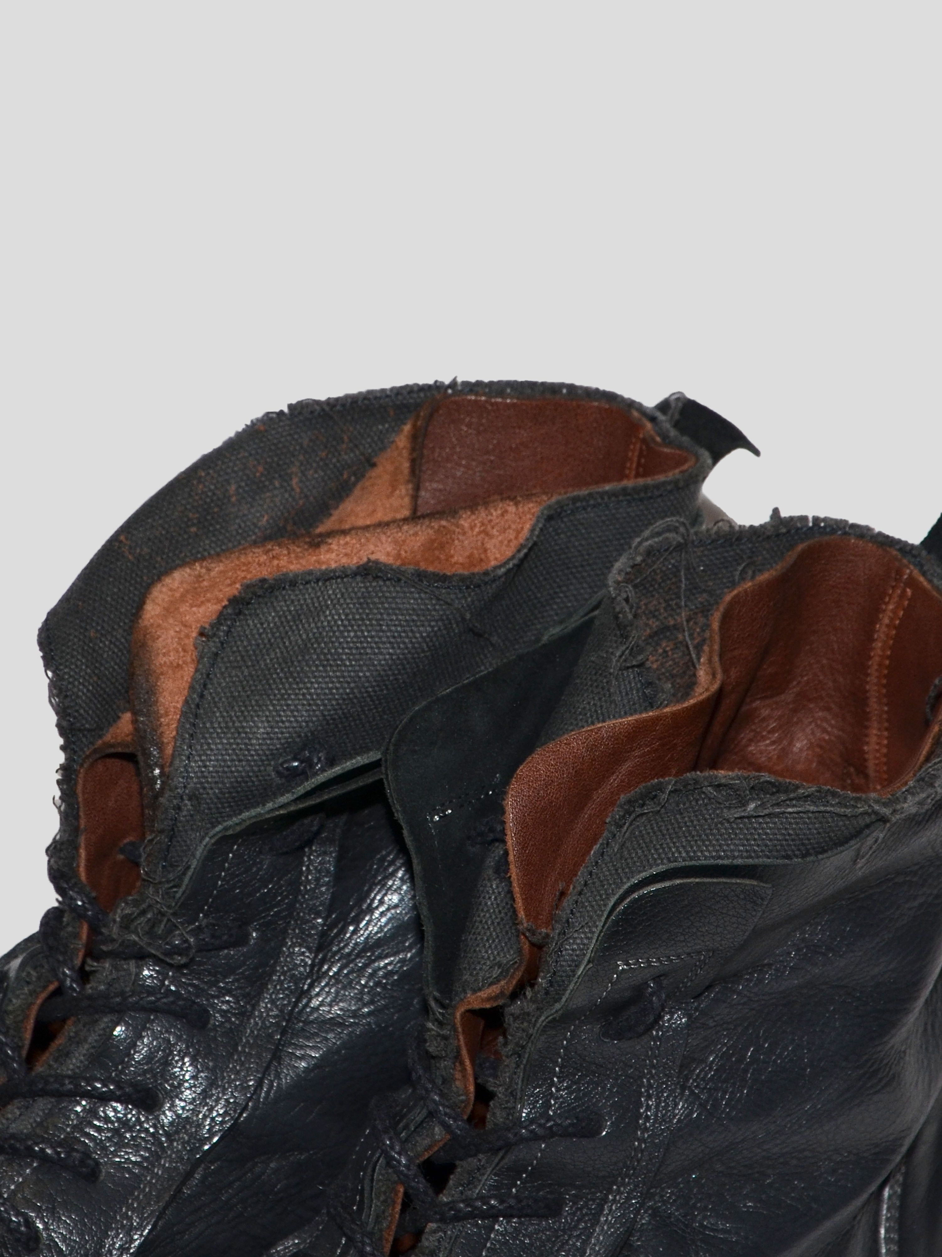 Maison MIHARA YASUHIRO Mihara Yasuhiro 2000s Layered Leather Boots Size US 8.5 / EU 41-42 - 7 Thumbnail