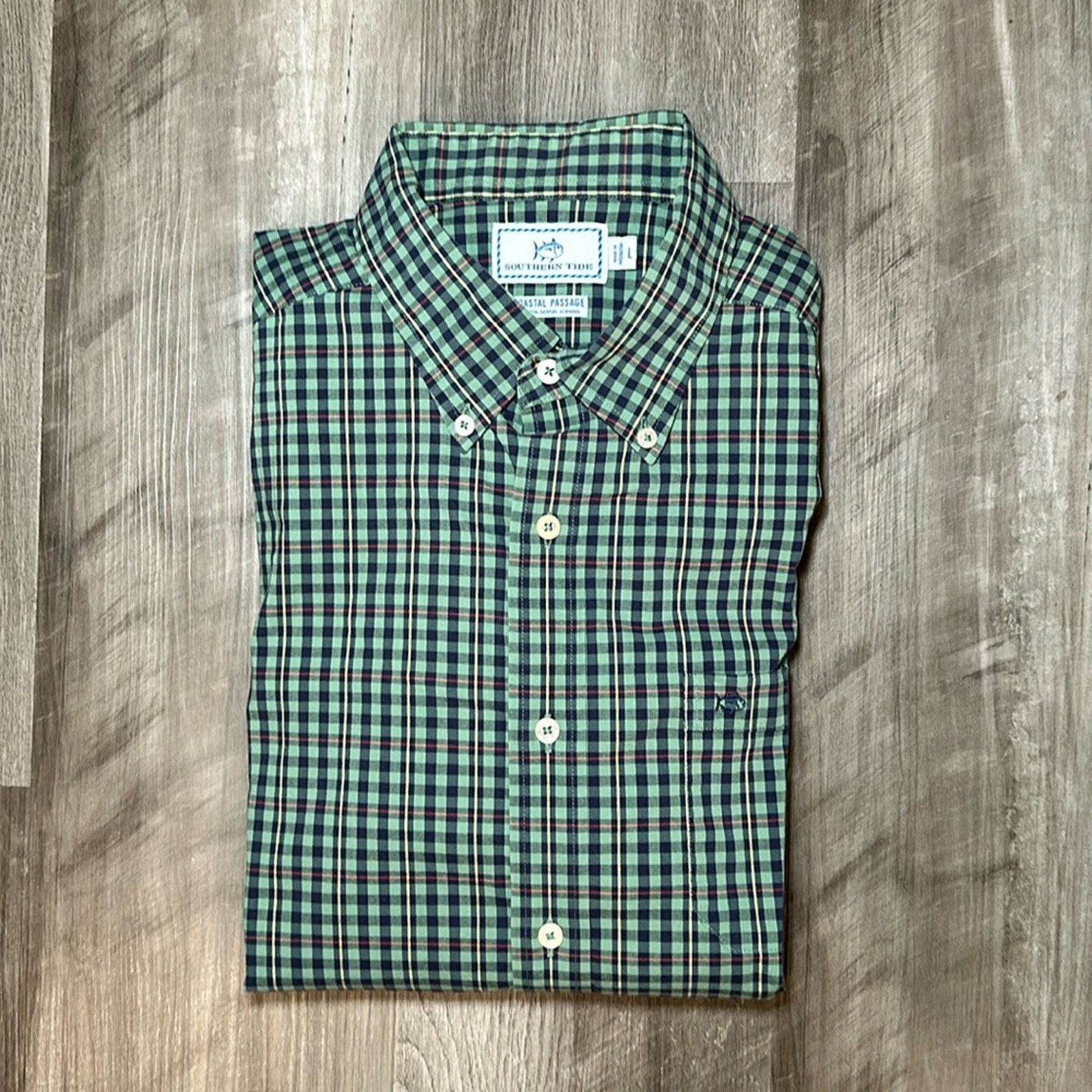 Southern Tide Southern Tide Coastal Passage Long Sleeve - Large Size US L / EU 52-54 / 3 - 1 Thumbnail