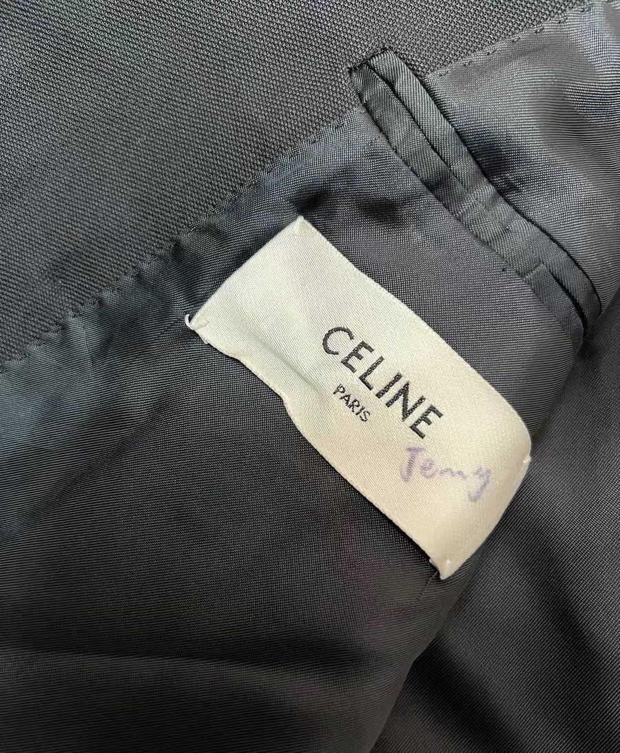 Celine Celine authentic black double-breasted wool suit Size XS / US 0-2 / IT 36-38 - 4 Thumbnail