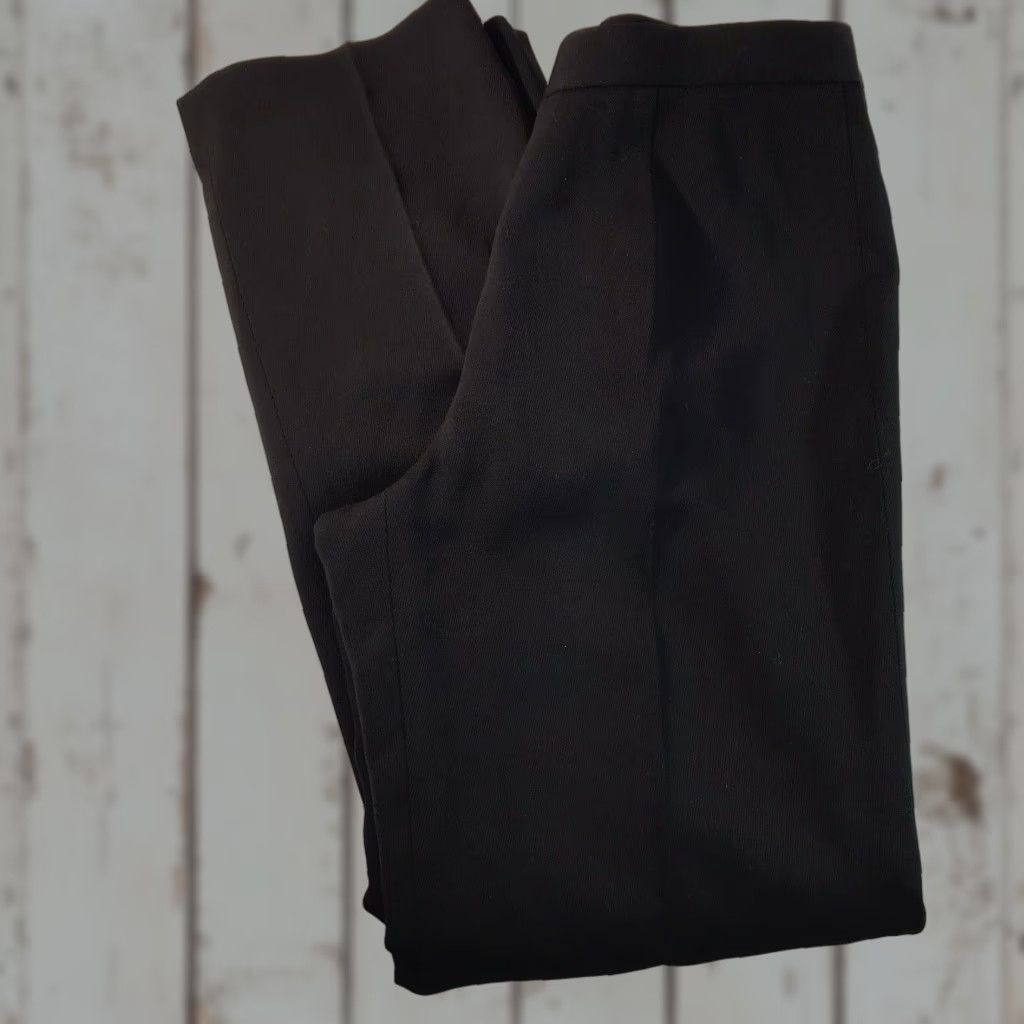 Ralph Lauren Lauren Ralph Lauren Black Wool Dress Pants Womens Size 10 Size 32" / US 10 / IT 46 - 1 Thumbnail