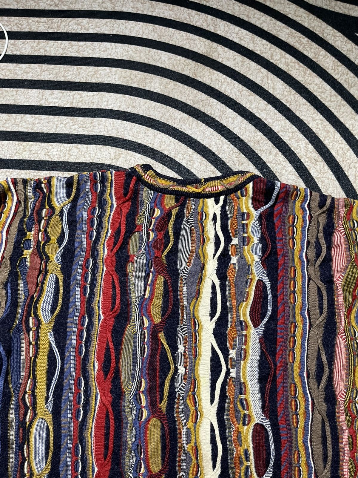 Missoni 80s BLACK MISSONI SPORT COOGI STYLE 3 D KNITWEAR RARE Size US M / EU 48-50 / 2 - 16 Thumbnail