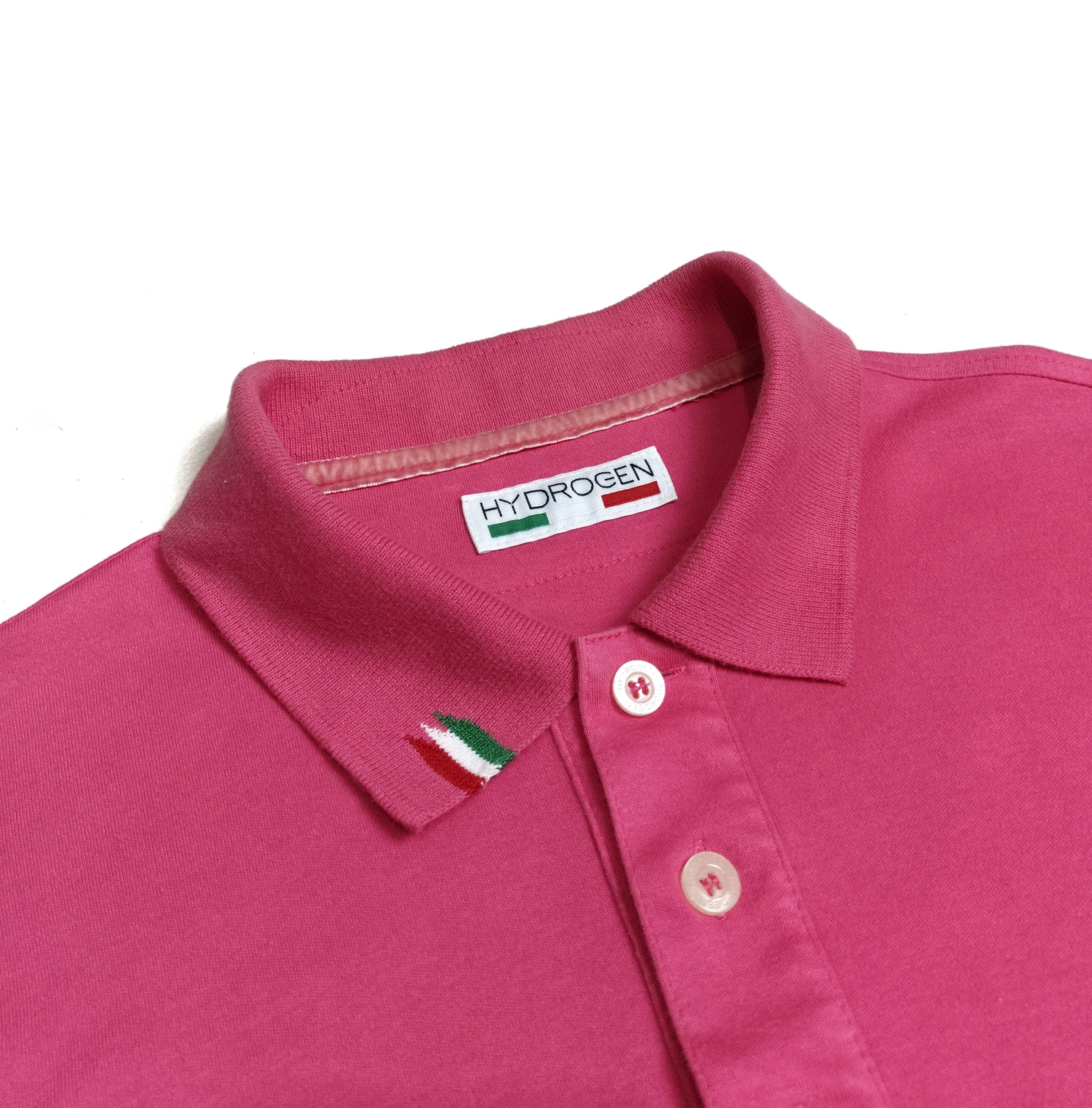 HYDROGEN Hydrogen Skull Logo Long sleeve Polo Shirt Size US L / EU 52-54 / 3 - 3 Thumbnail