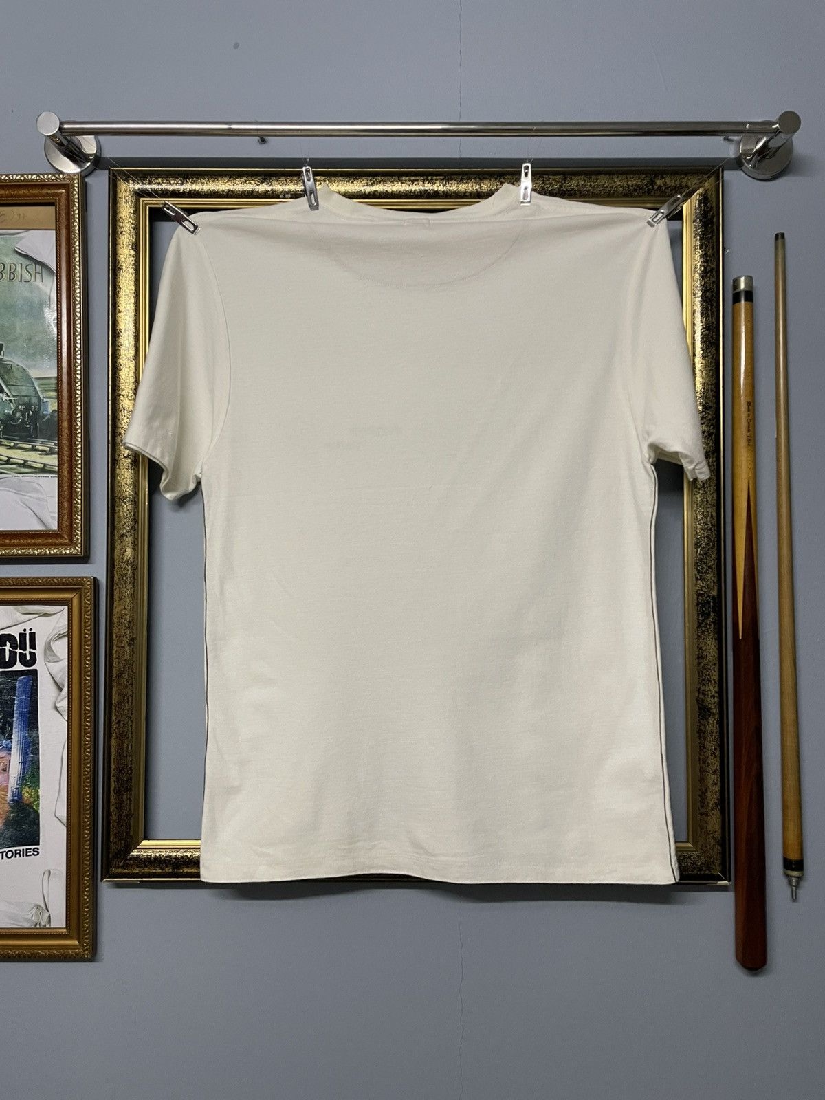 Designer × Japanese Brand × Vintage Vintage Japan Designer Gunts Daily Luxury Hemp Map Tshirt Size US M / EU 48-50 / 2 - 7 Thumbnail