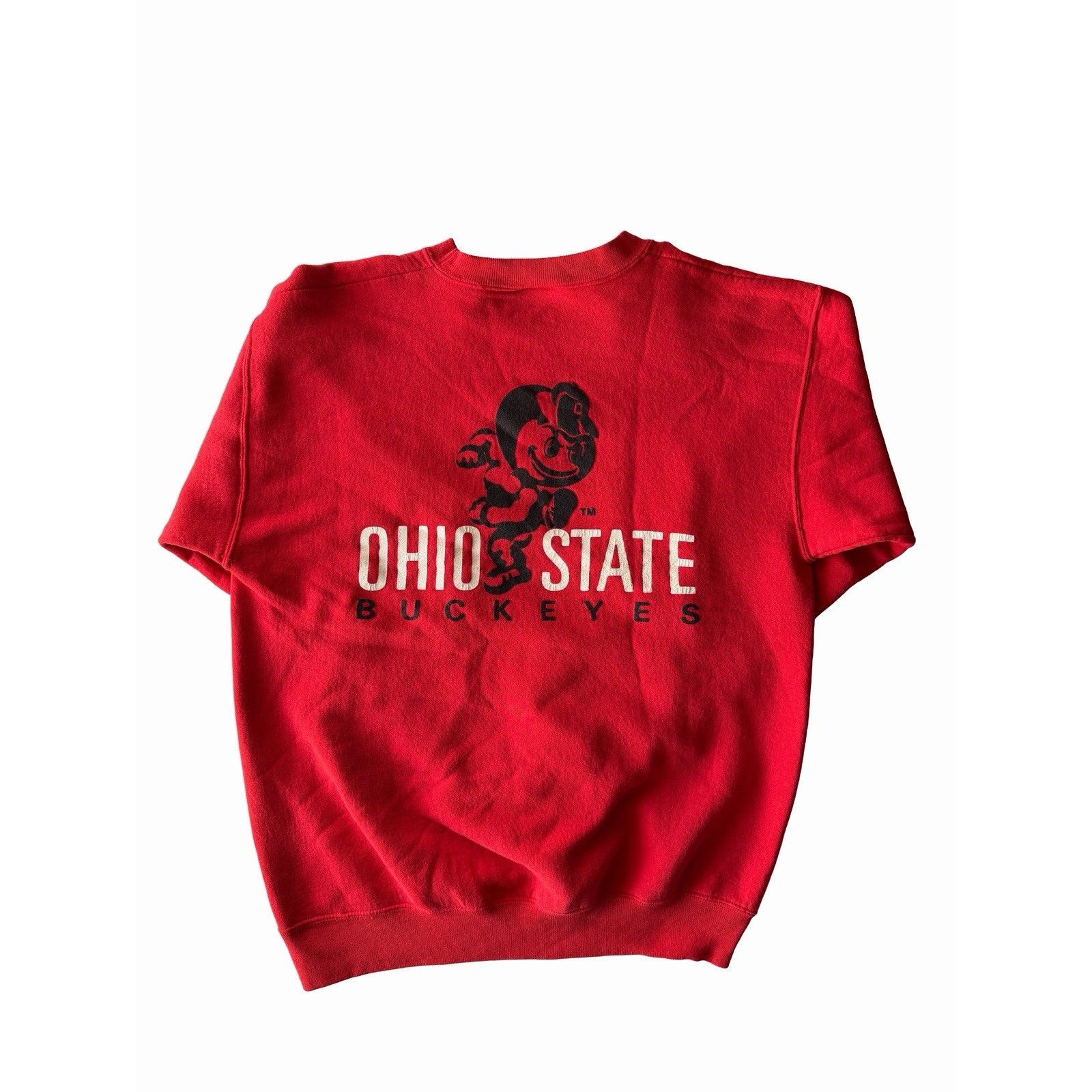 Vintage Vintage Ohio State Buckeyes Crewneck Sweatshirt Made USA Red Size US XL / EU 56 / 4 - 2 Thumbnail