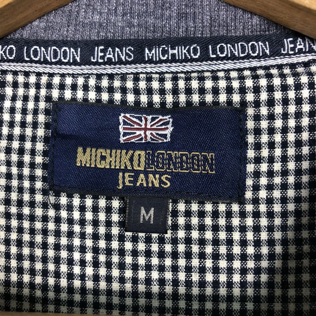 Japanese Brand Vintage Michiko London Jeans Flag Logo Crewneck Size US M / EU 48-50 / 2 - 14 Thumbnail