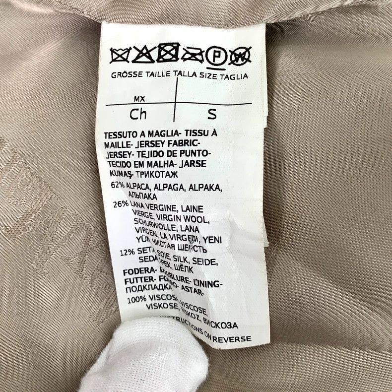 Max Mara Max Mara Teddy Apricot Alpaca Teddy Lapel Double-Breasted Size S / US 4 / IT 40 - 7 Thumbnail