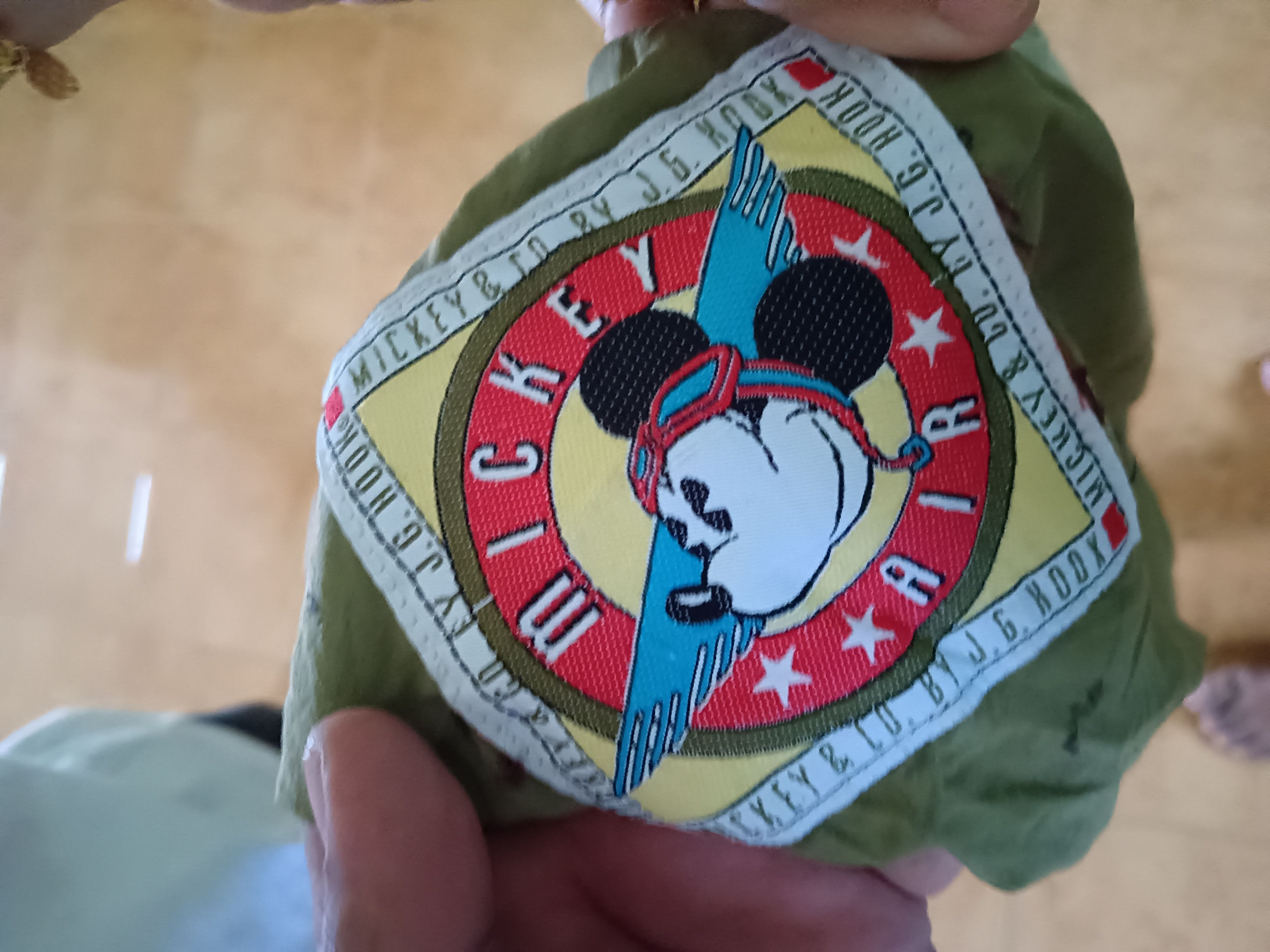 Cartoon Network Vtg Mickey Mouse Air Windbreaker Bomber Jacket Size US M / EU 48-50 / 2 - 8 Thumbnail