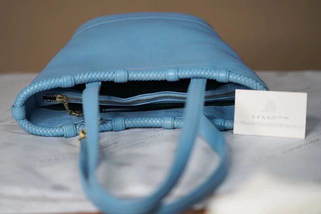 Other BKC Baby Blue Calfskin Tote Bag Vintage Size ONE SIZE - 9 Thumbnail