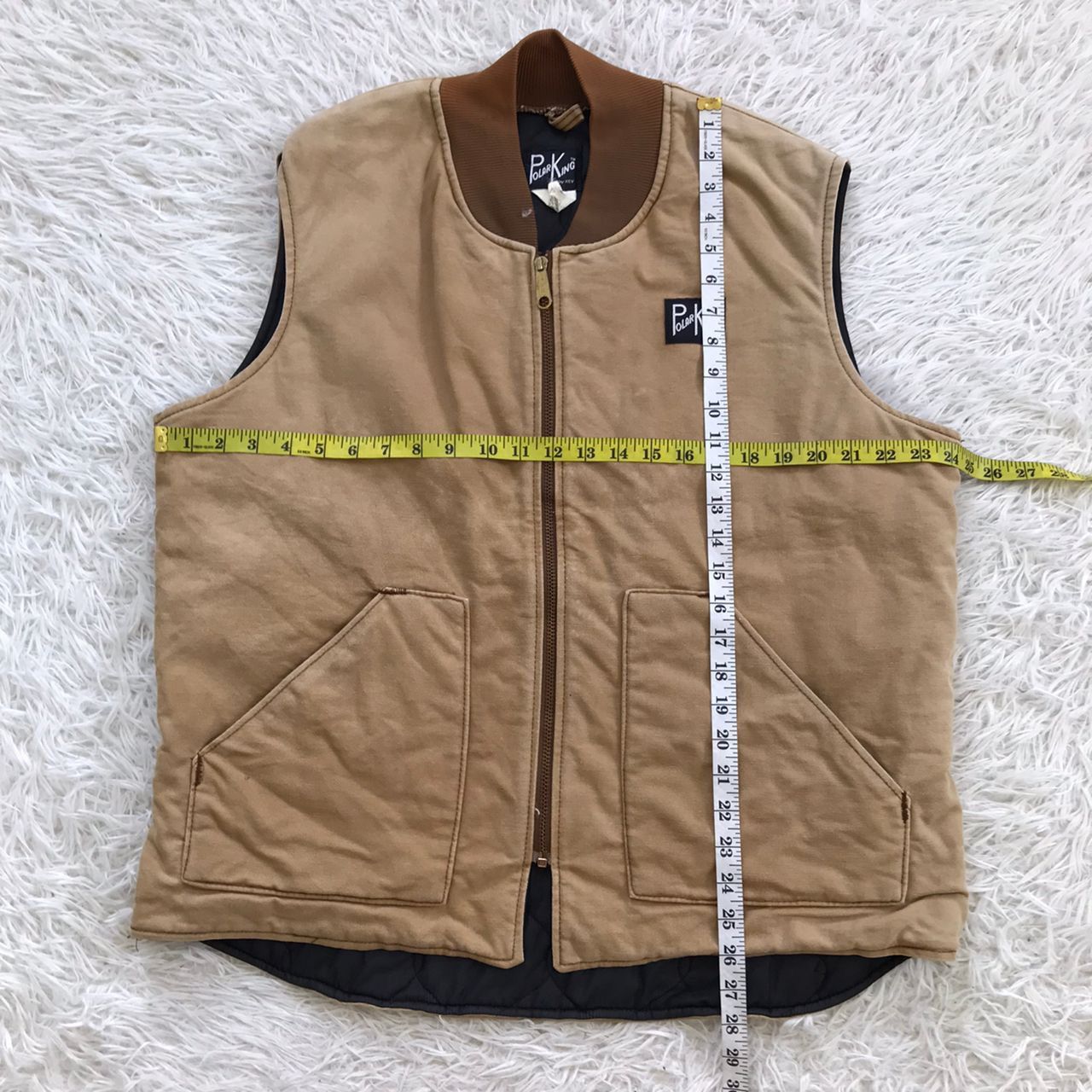 Other Vintage Polar King Vest Zip Talon Size US L / EU 52-54 / 3 - 11 Thumbnail