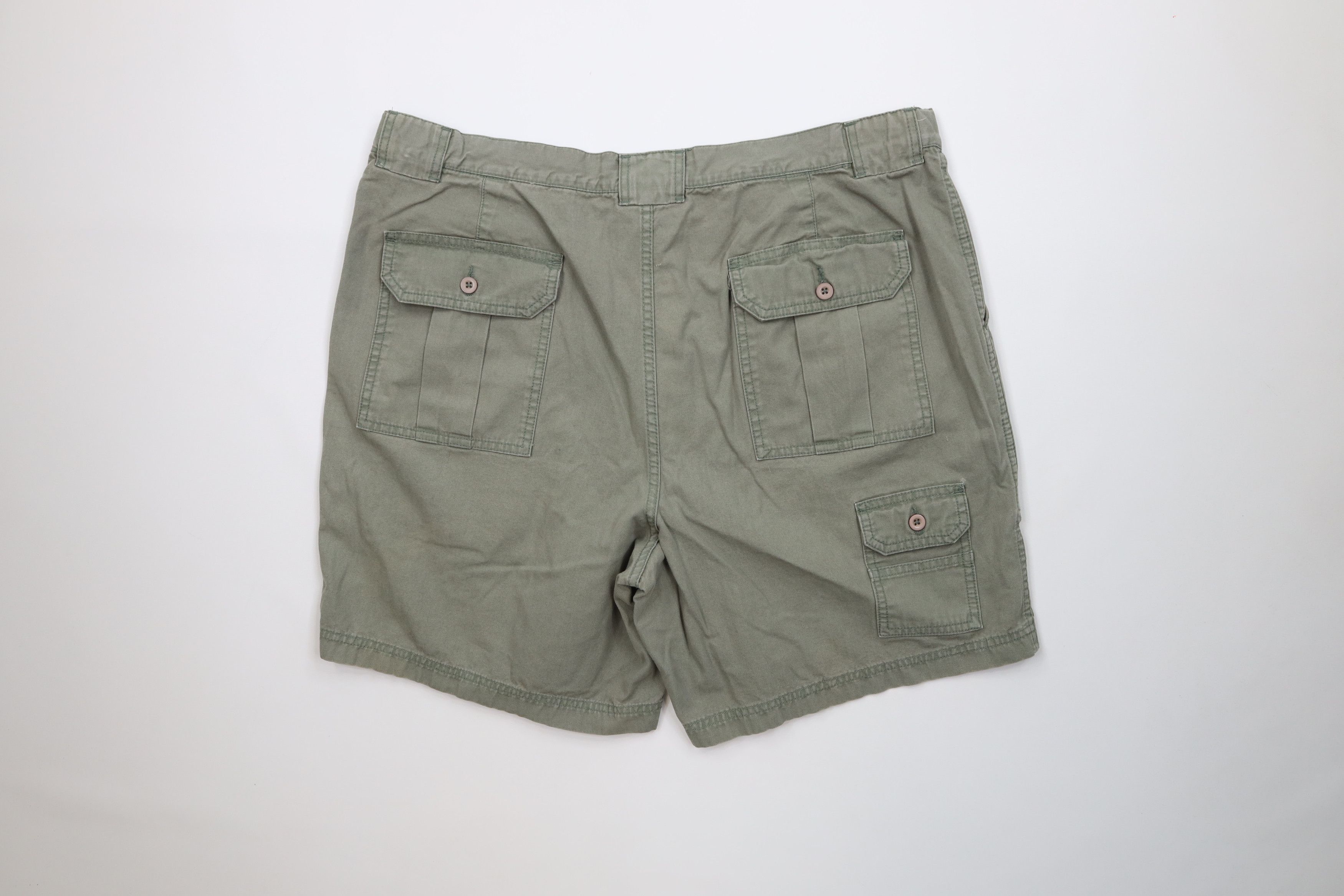 Vintage Vintage 90s Streetwear Above Knee Trekking Cargo Shorts Size US 42 / EU 58 - 8 Thumbnail
