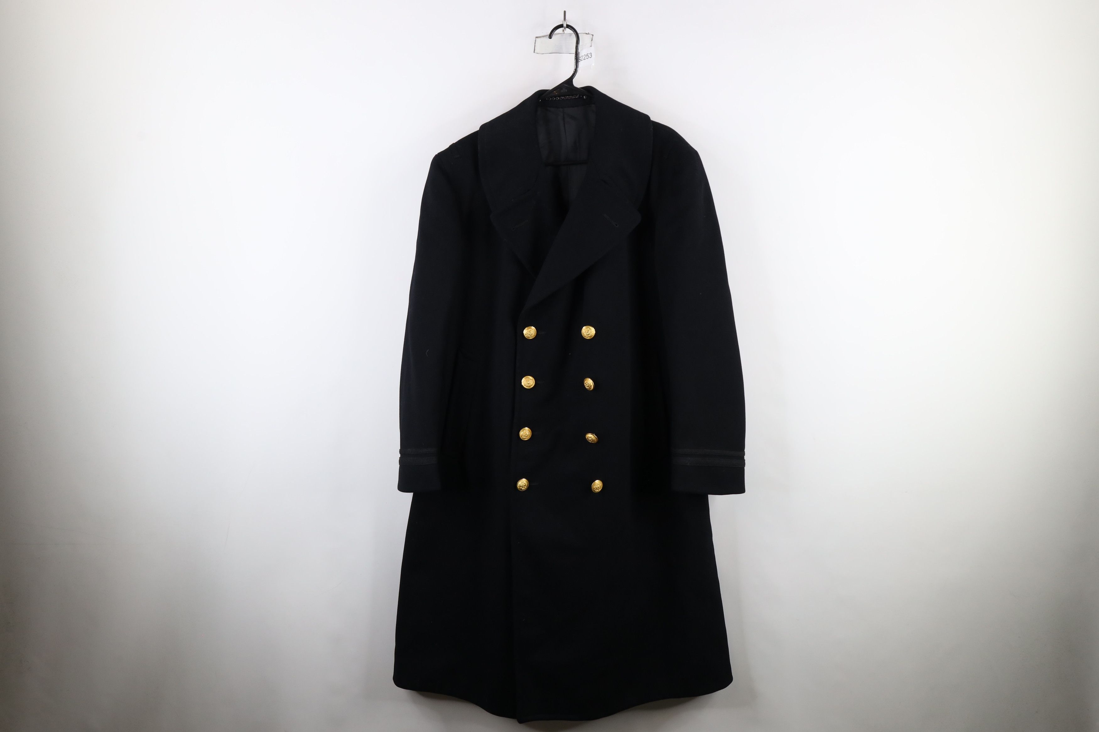 Vintage Vintage 50s 60s United States Navy Breasted Trench Coat Size US XL / EU 56 / 4 - 1 Thumbnail