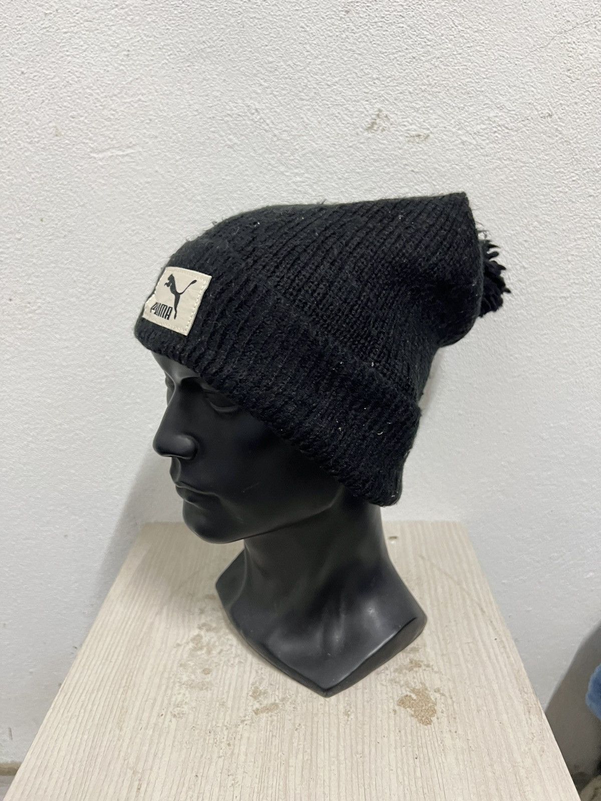 Puma Vintage Puma Spell Out Beanie Hat Size ONE SIZE - 3 Thumbnail