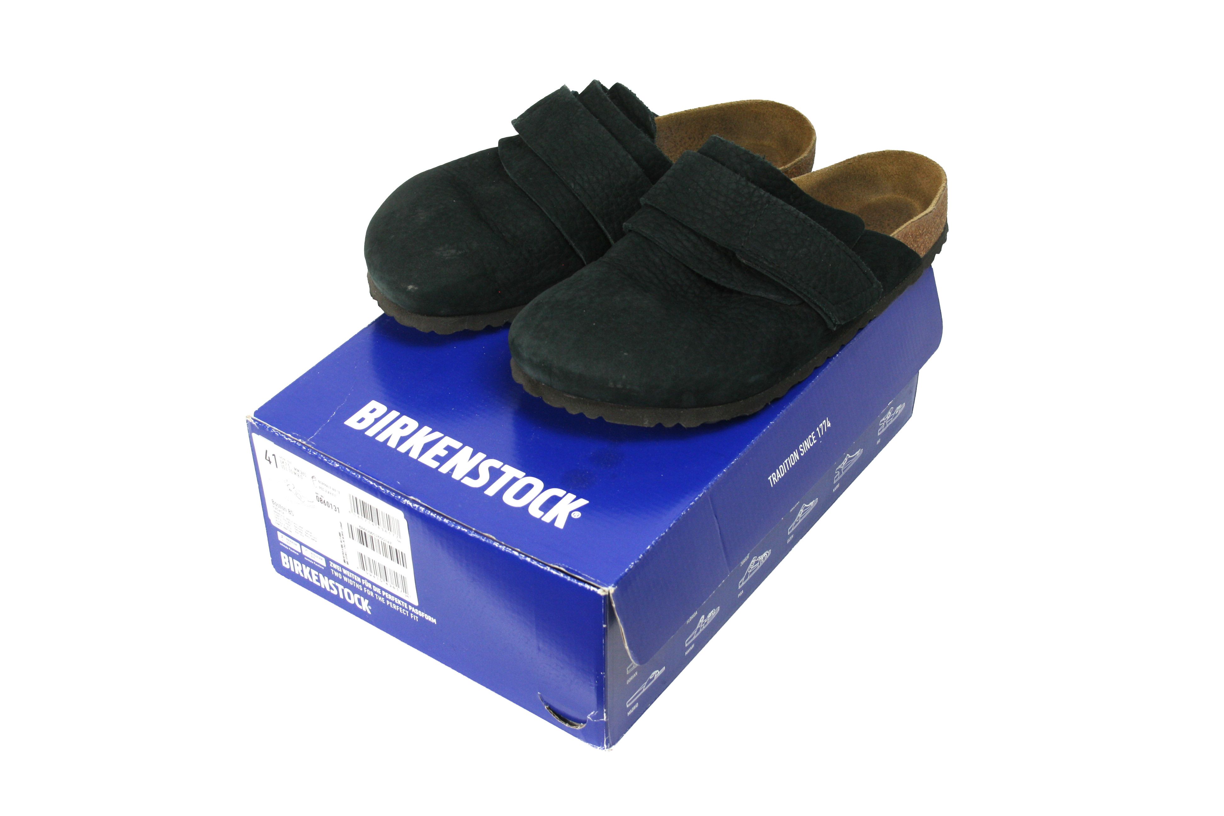 Birkenstock Boston BS Habana Leather Clogs Size US 8 / EU 41 - 2 Thumbnail
