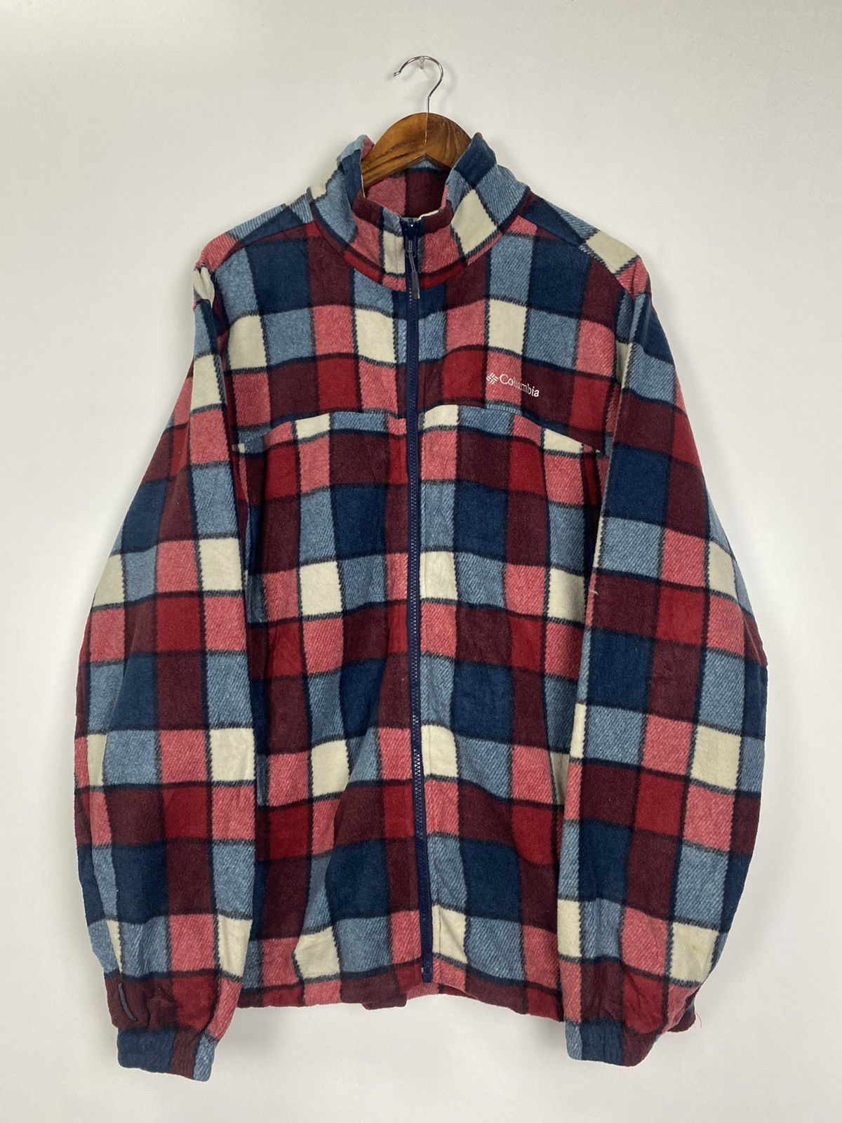 Columbia × Flannel Columbia Sportwear Company fleece sweater Size US XL / EU 56 / 4 - 8 Thumbnail