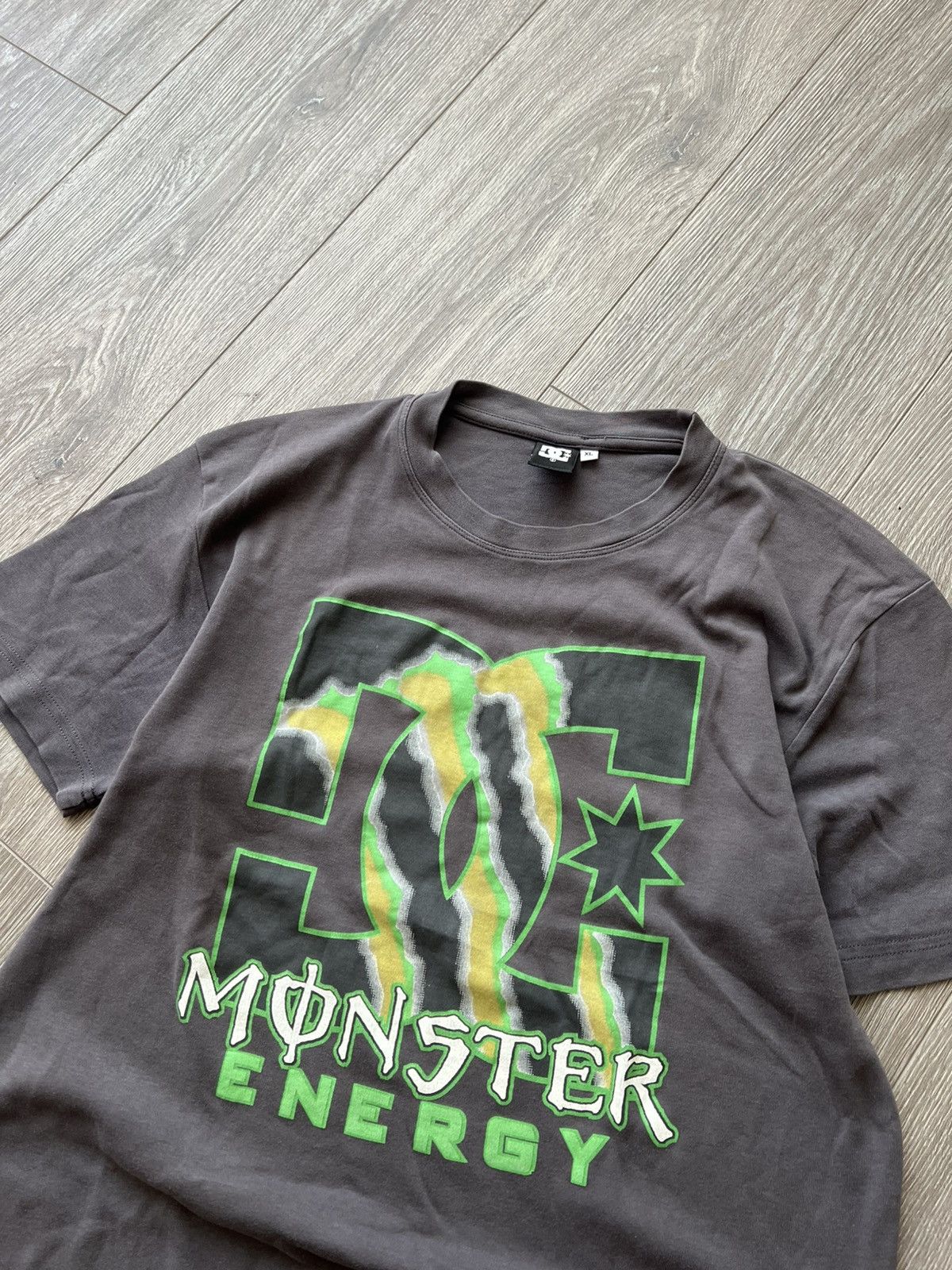 DC × Vintage Vintage 💥 Monster Energy DC T-Shirt Size US L / EU 52-54 / 3 - 2 Thumbnail