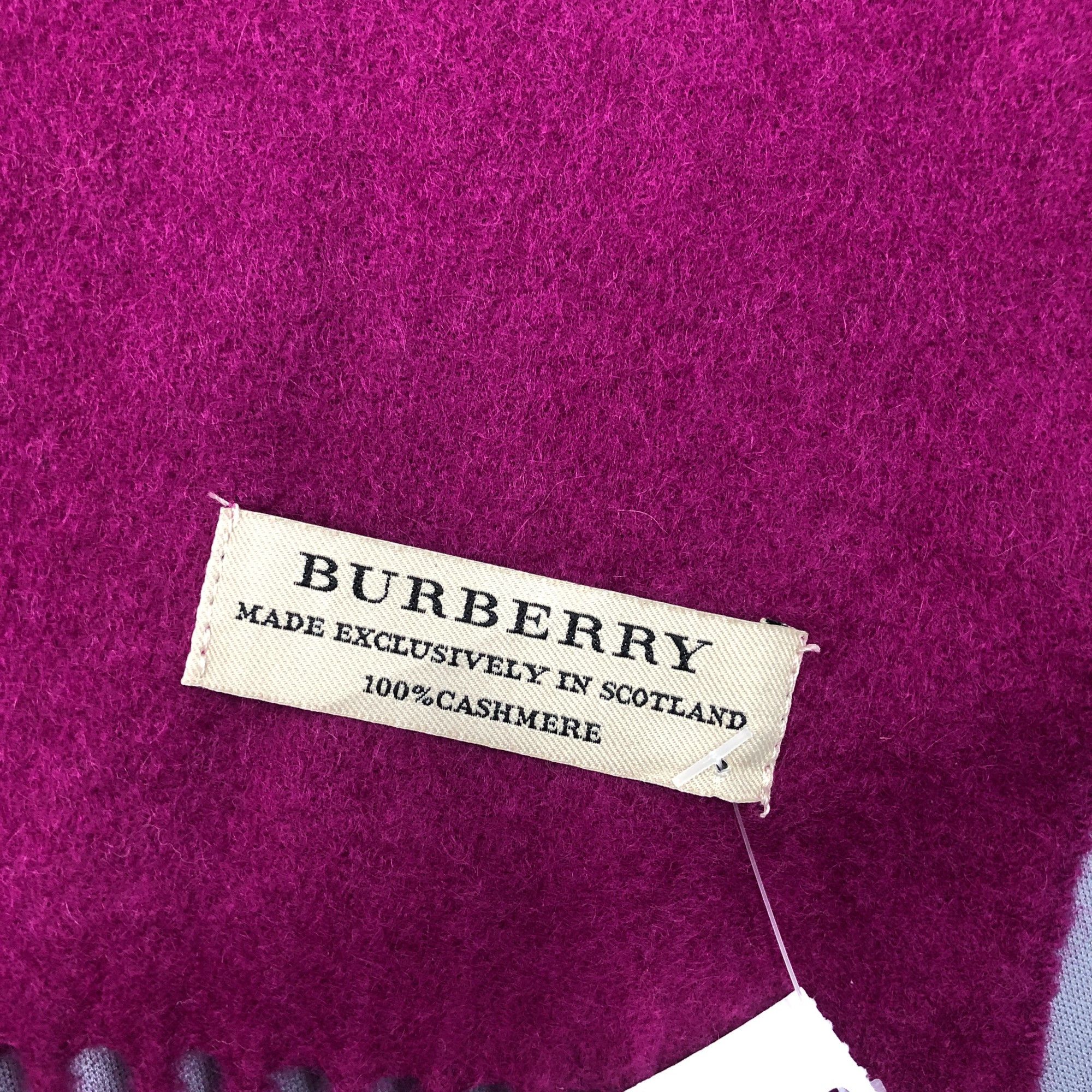 Burberry Vintage Burberry Scarf Muffler Wool Cashmere Winter Scarves Size ONE SIZE - 5 Thumbnail
