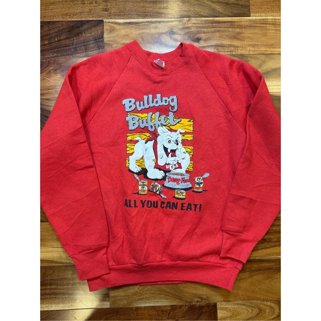 Vintage Fits Size M 1990s Georgia Bulldogs buffet big logo insane gr Size US M / EU 48-50 / 2 - 1 Thumbnail