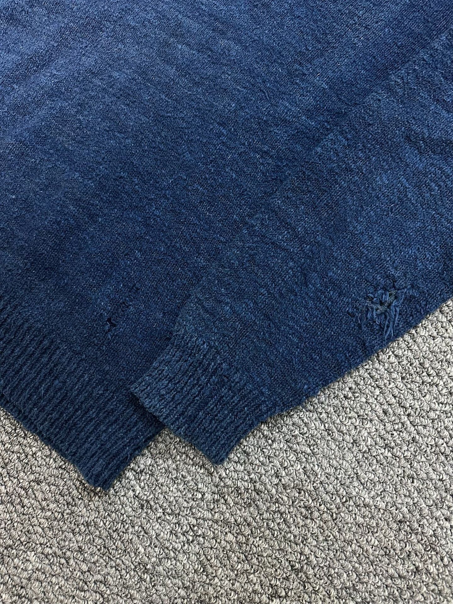 Visvim visvim Indigo Dyed Sweater Size US XL / EU 56 / 4 - 3 Thumbnail