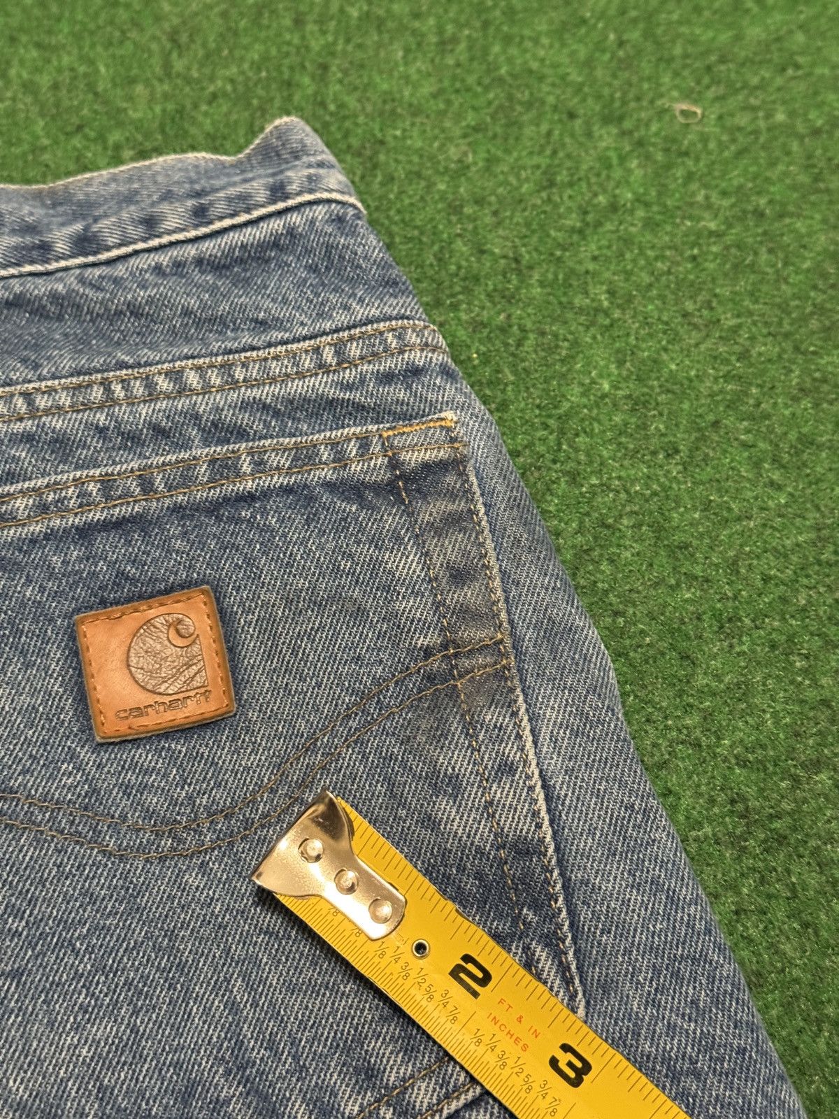 Carhartt Carhartt Jeans 38x30 Flannel-Lined Relaxed Denim Size US 38 / EU 54 - 11 Thumbnail