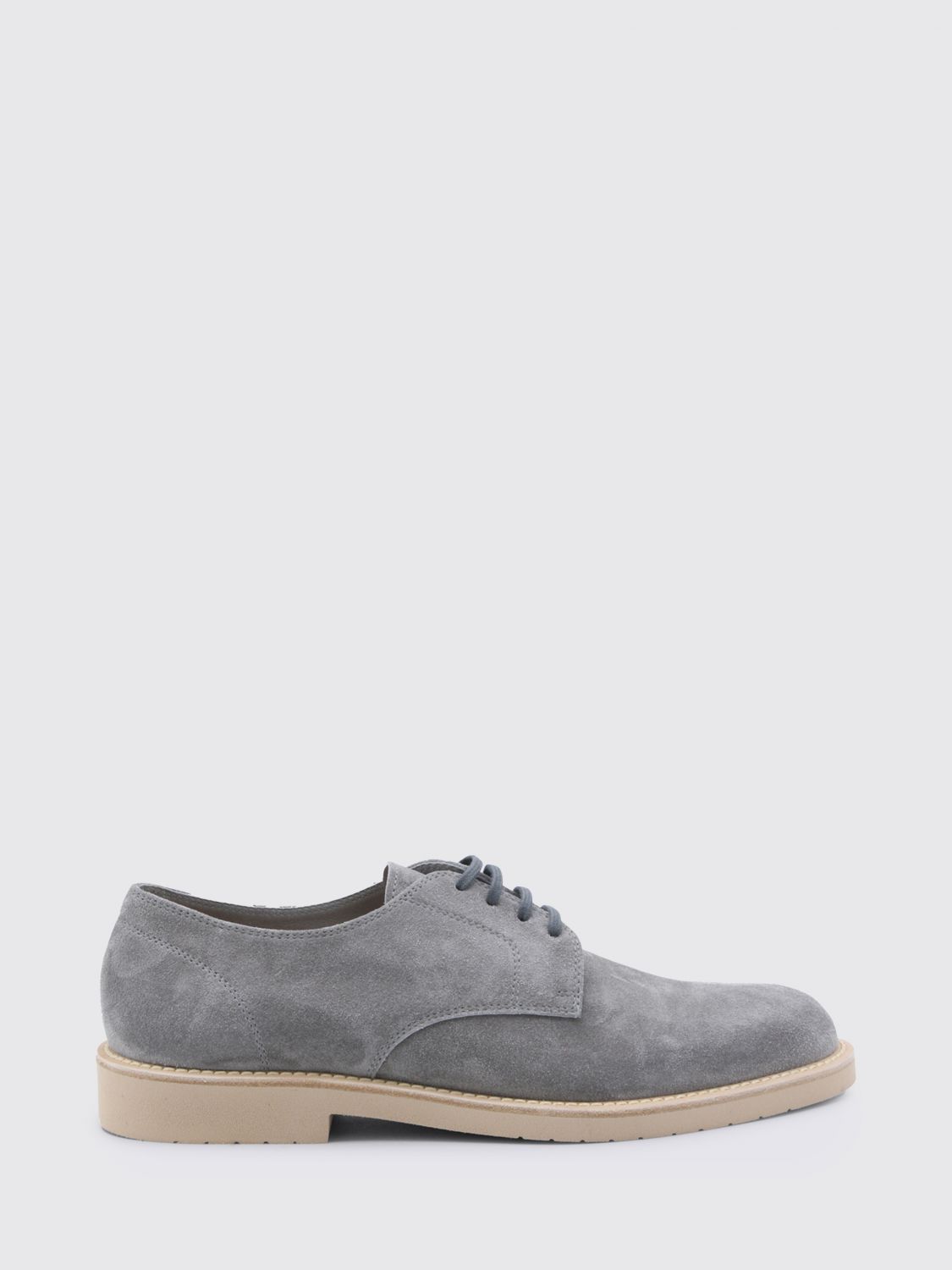 Brunello Cucinelli Brunello Cucinelli Brogue Shoes Men Grey Size US 8.5 / EU 41-42 - 1 Thumbnail