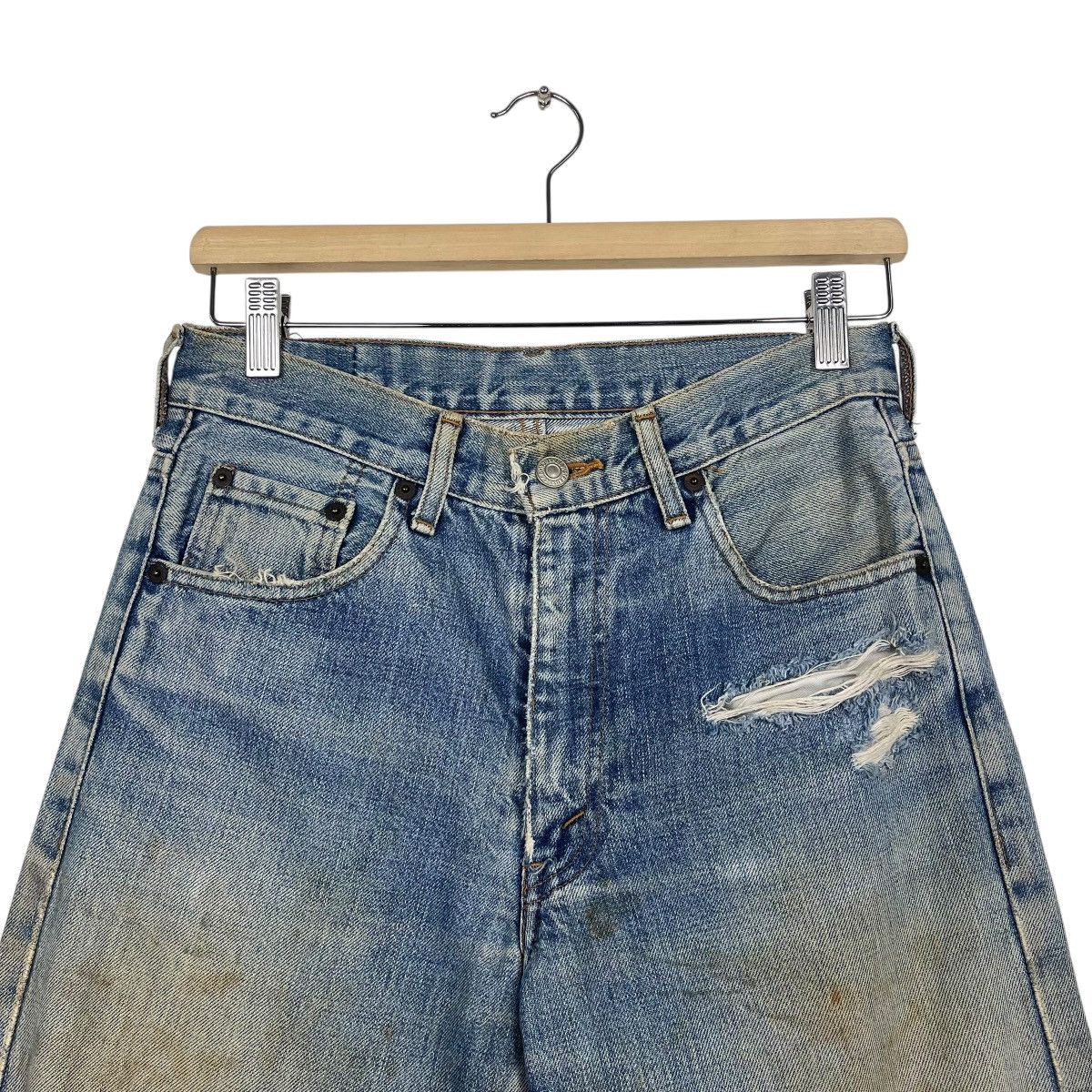 Levi's Vintage Levis Big E Made In Japan Trasher Button Fly Denim Size US 28 / EU 44 - 2 Thumbnail