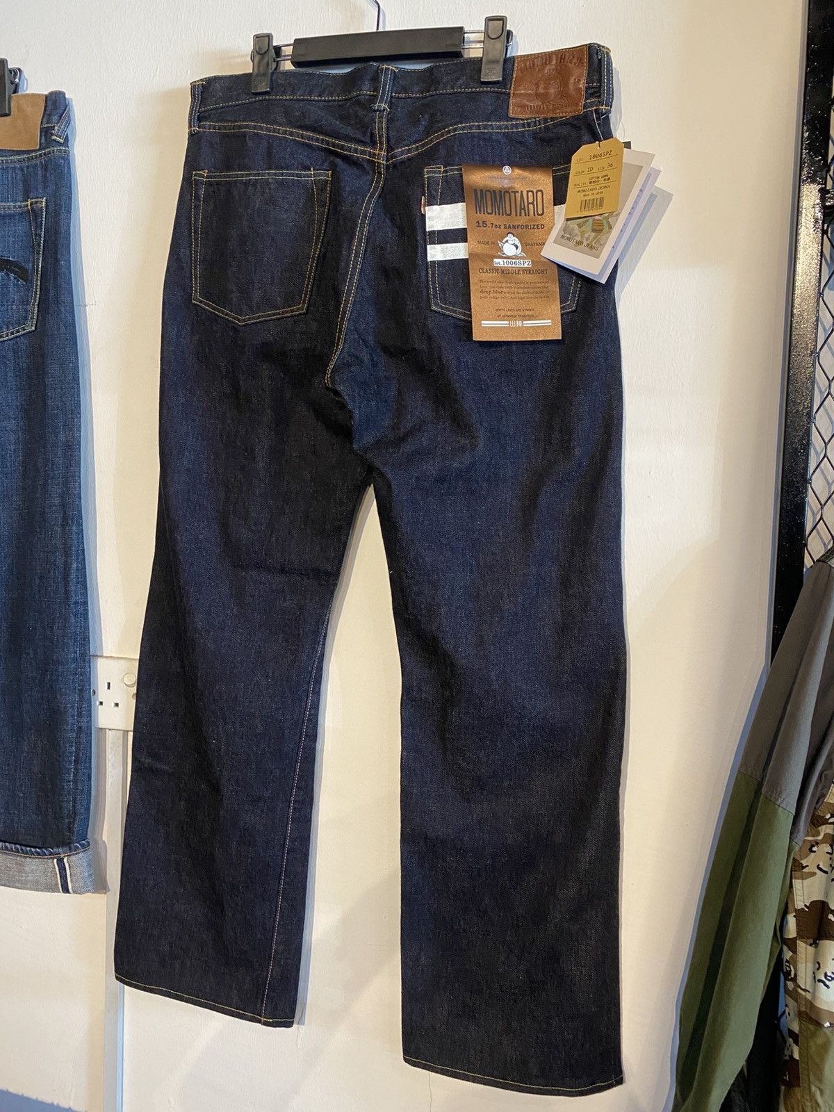 Momotaro Jeans Momotaro 1006SPZ 15.7oz Sanforized Selvedge Denim Size US 37 - 9 Thumbnail