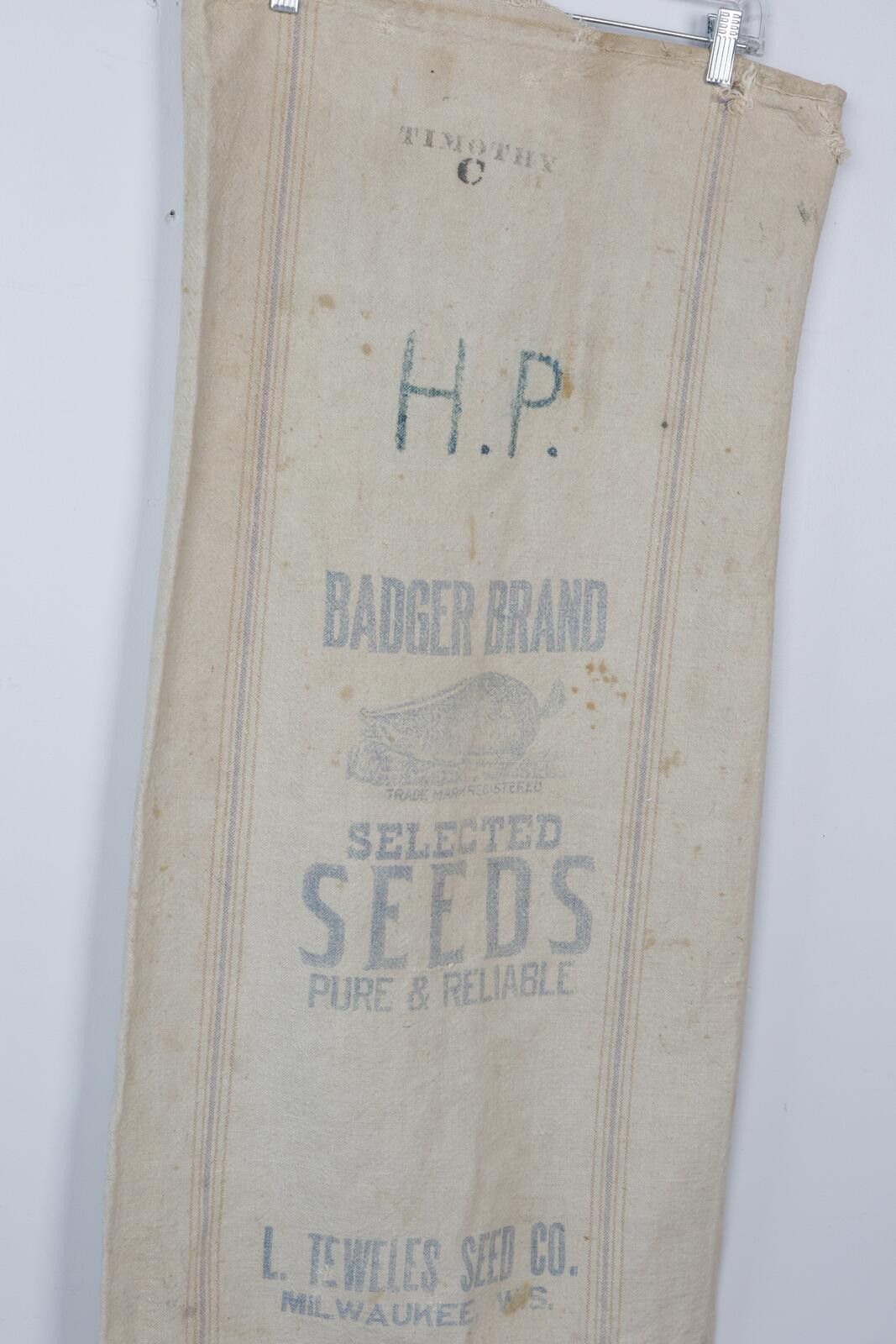 Other 30's Bader Brand Seed Sack Bag Size ONE SIZE - 3 Thumbnail