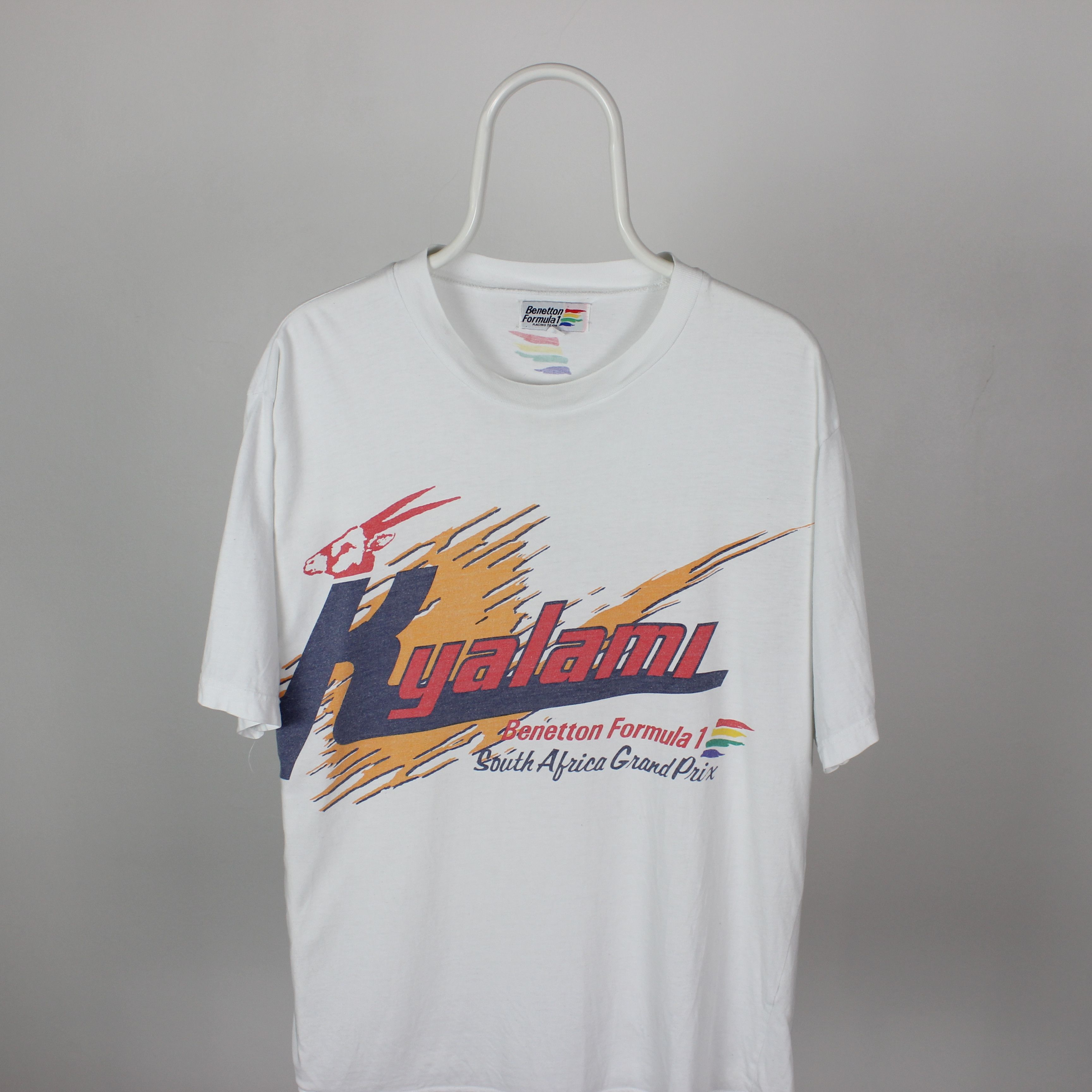 Benetton Benetton Formula 1 racing team t shirt men L Size US L / EU 52-54 / 3 - 2 Thumbnail