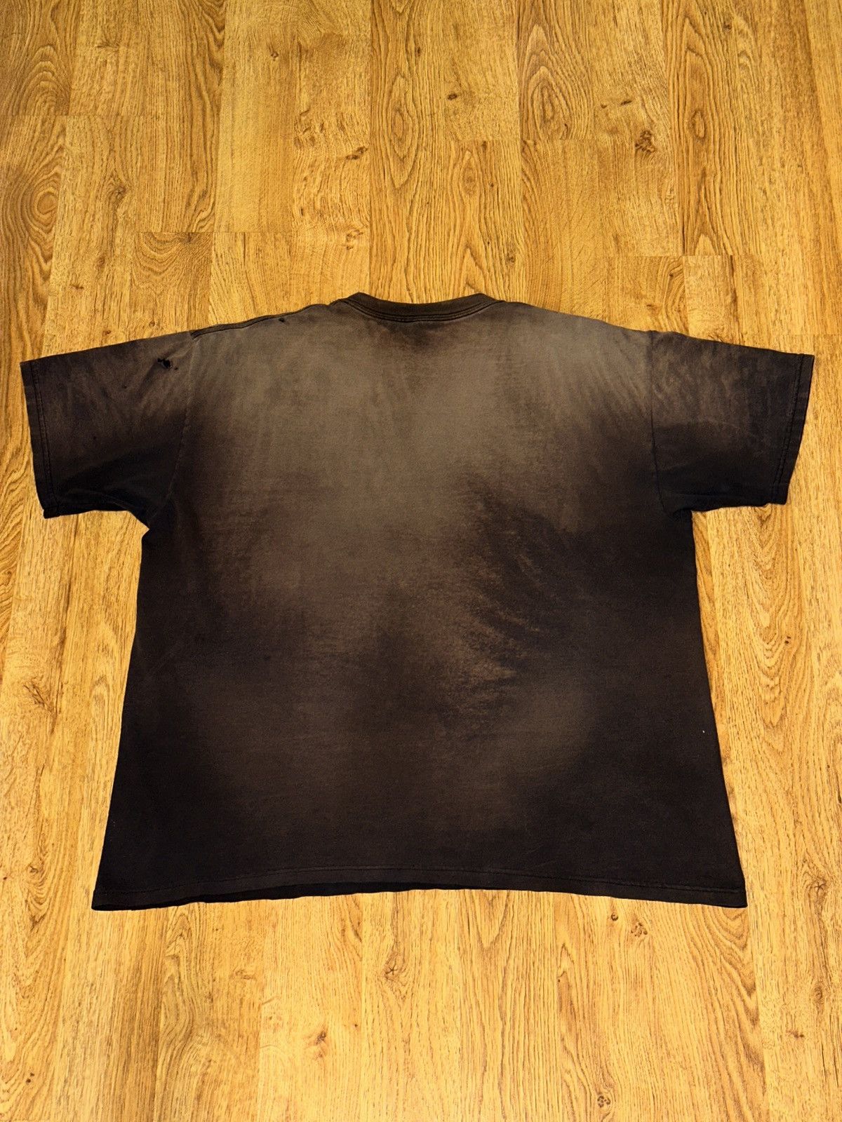 Rap Tees SUPER FADED: Y2K OZZY OSBOURNE Black Rain Graphic Rock Tee Size US XL / EU 56 / 4 - 10 Thumbnail
