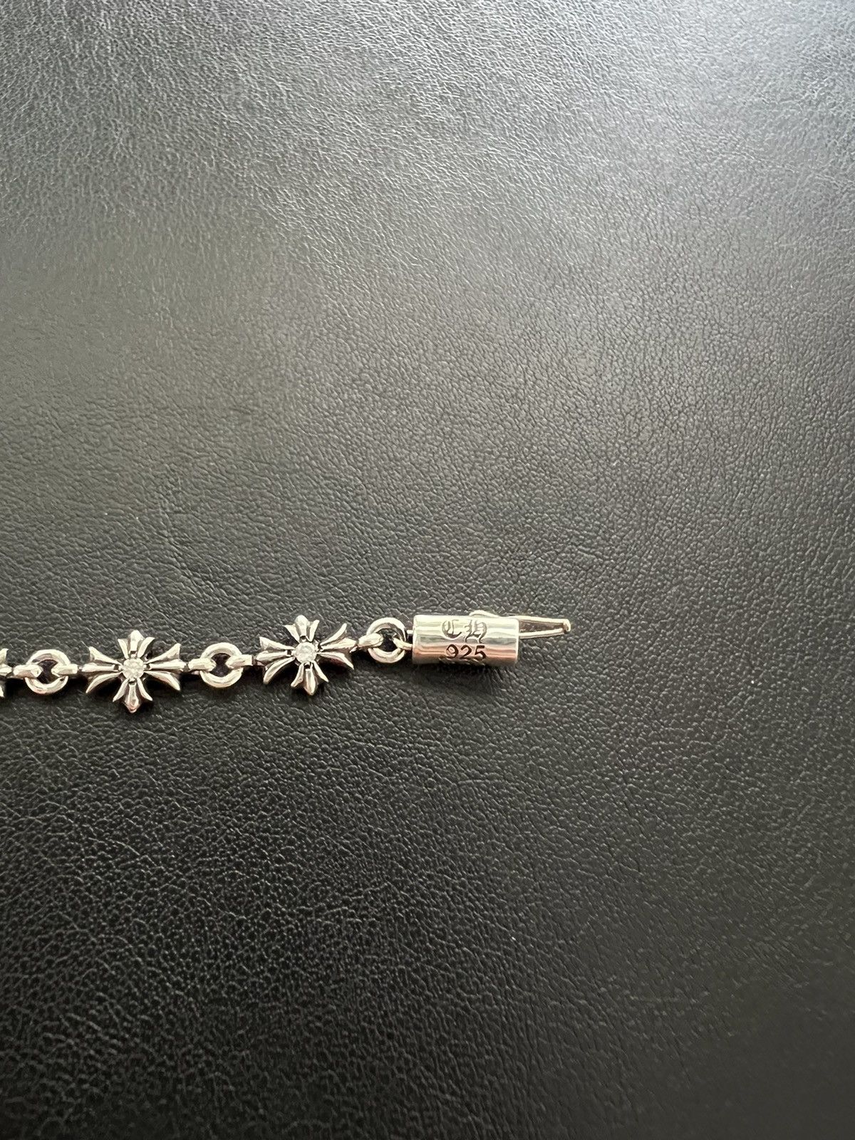 Chrome Hearts Chrome Hearts Tiny E Diamond Bracelet 11 Link Size ONE SIZE - 6 Thumbnail