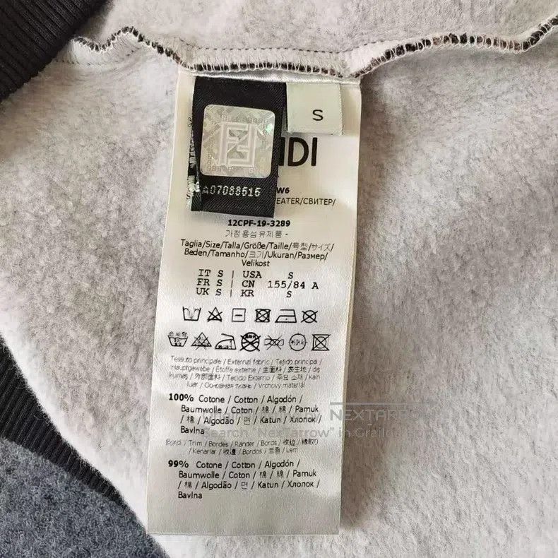 Fendi Fendi Hoodies Size S / US 4 / IT 40 - 5 Thumbnail