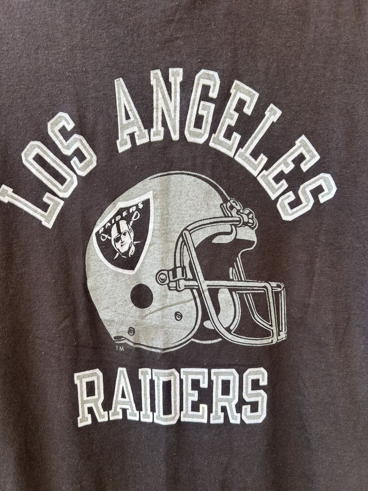 NFL Vintage 80’s Champion Los Angeles Raiders T-shirt Size US M / EU 48-50 / 2 - 3 Thumbnail